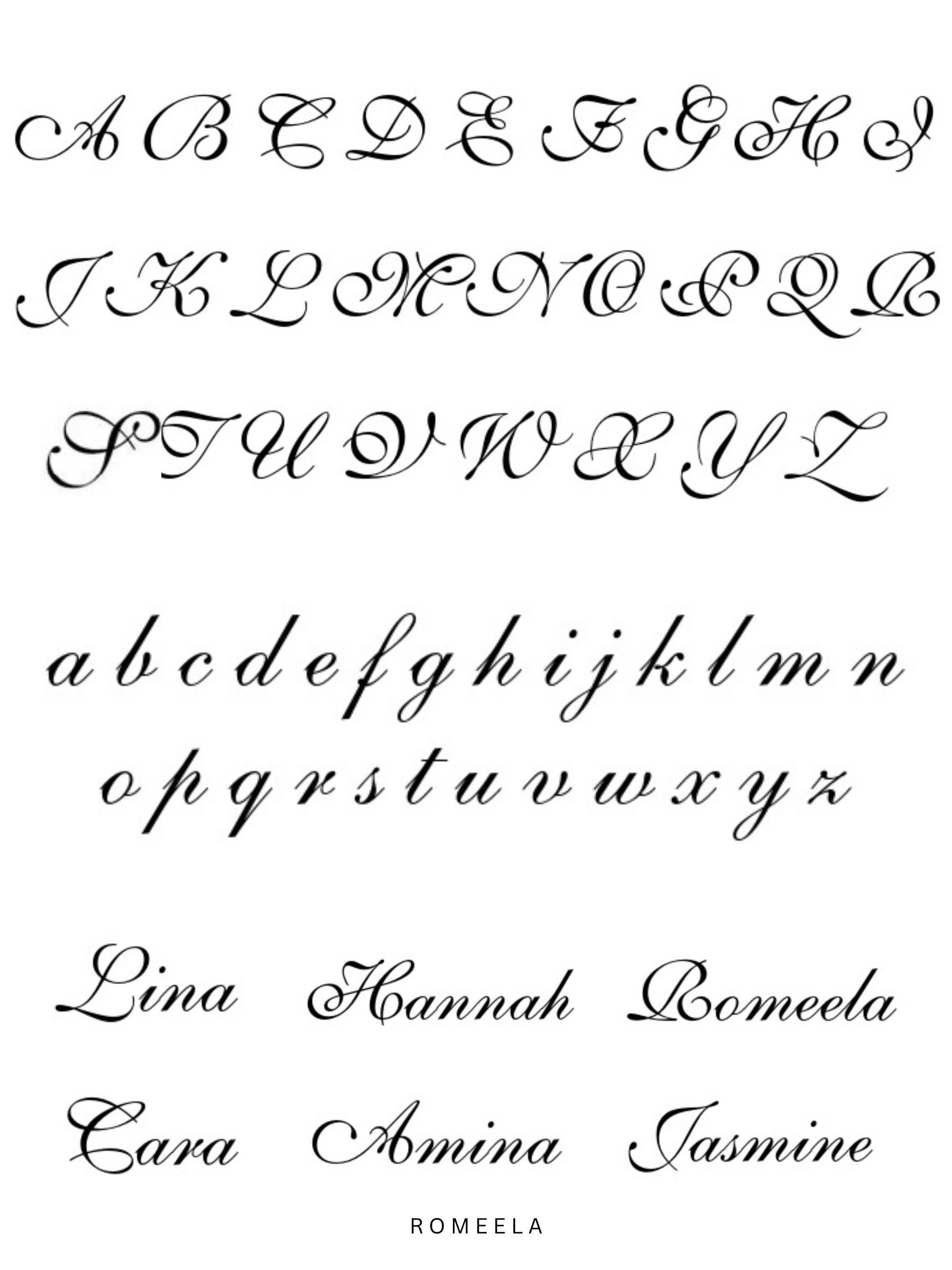 Jasmine Custom Name Necklace