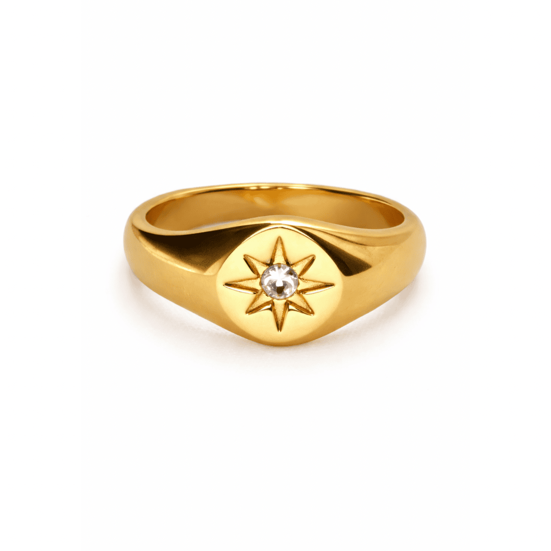 Starlight Signet Ring