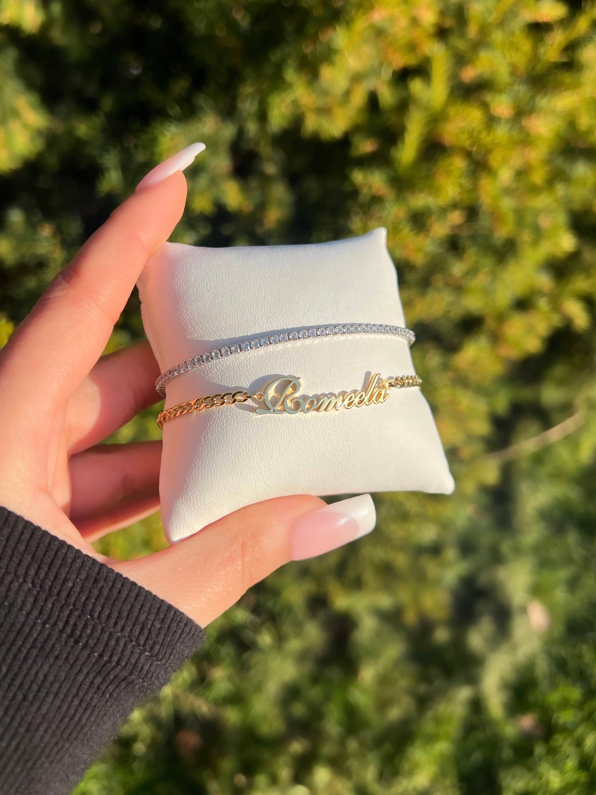 Jasmine Custom Name Bracelet