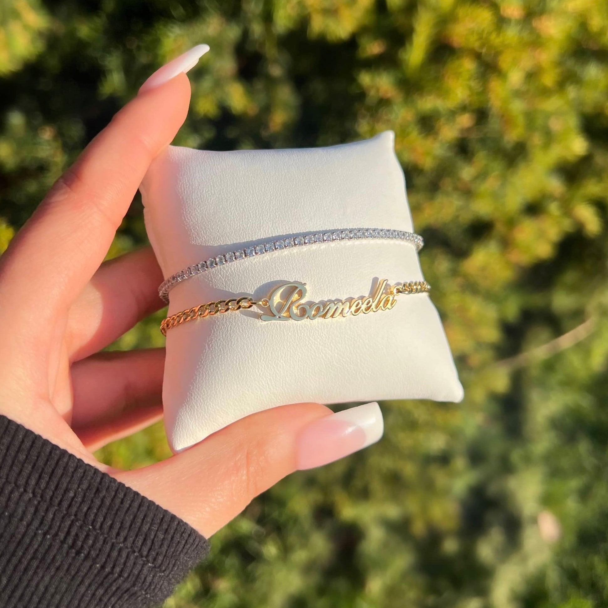 Jasmine Custom Name Bracelet