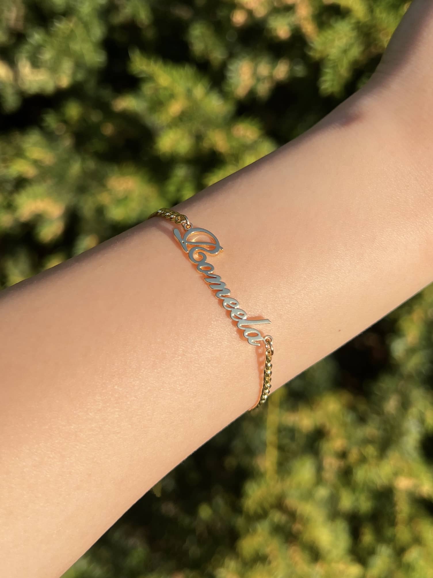 Jasmine Custom Name Bracelet