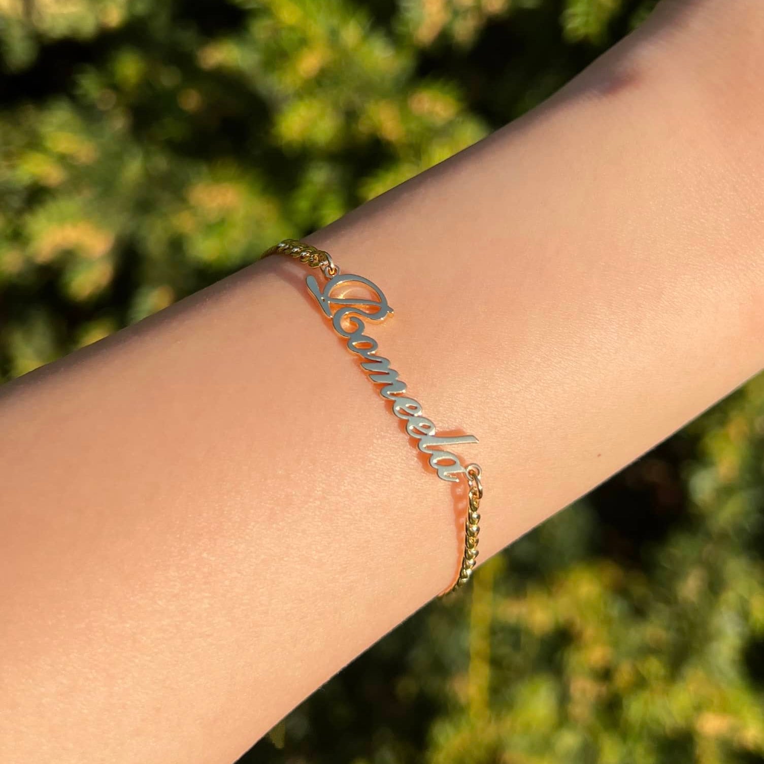 Jasmine Custom Name Bracelet