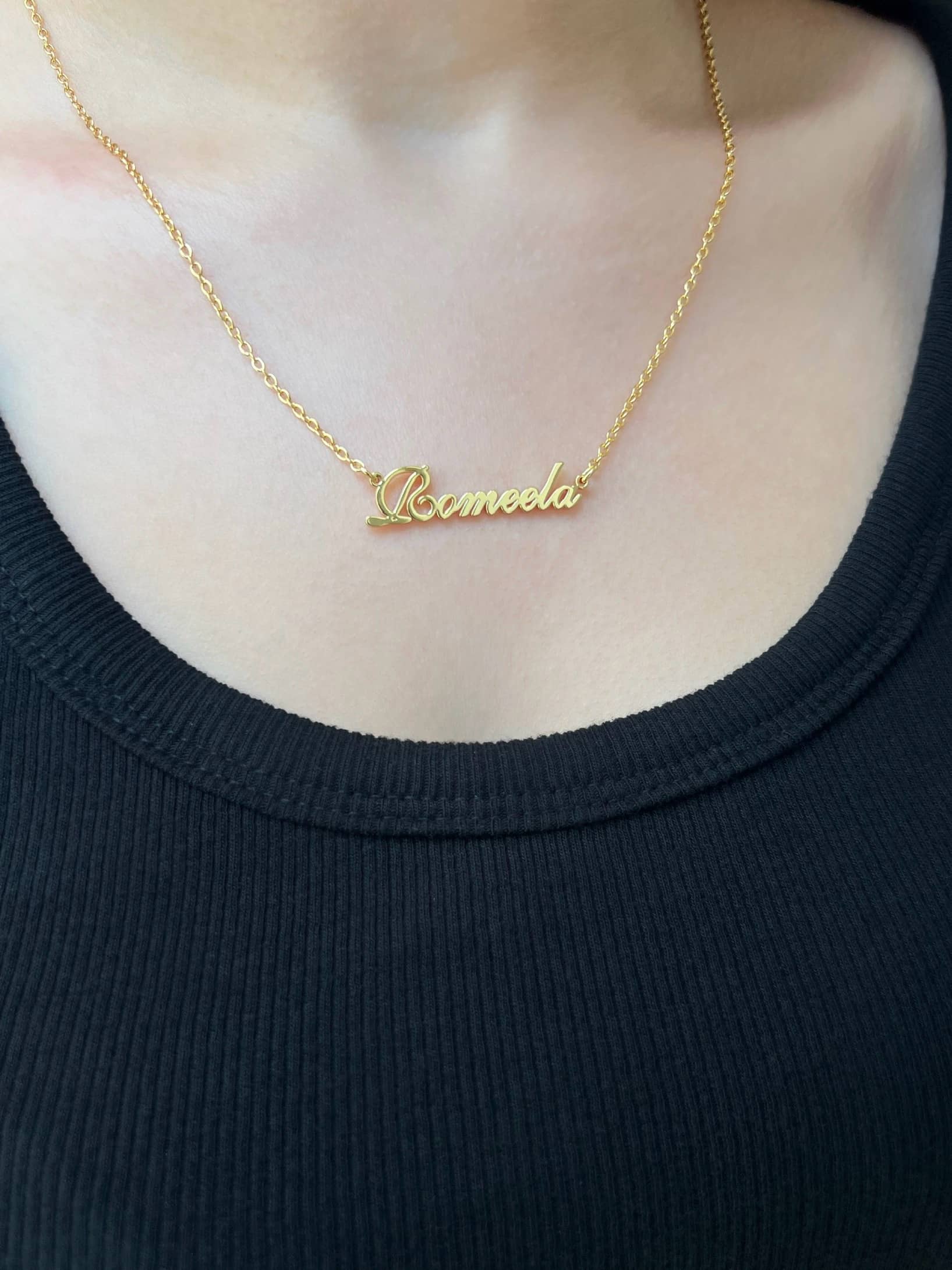 Jasmine Custom Name Necklace