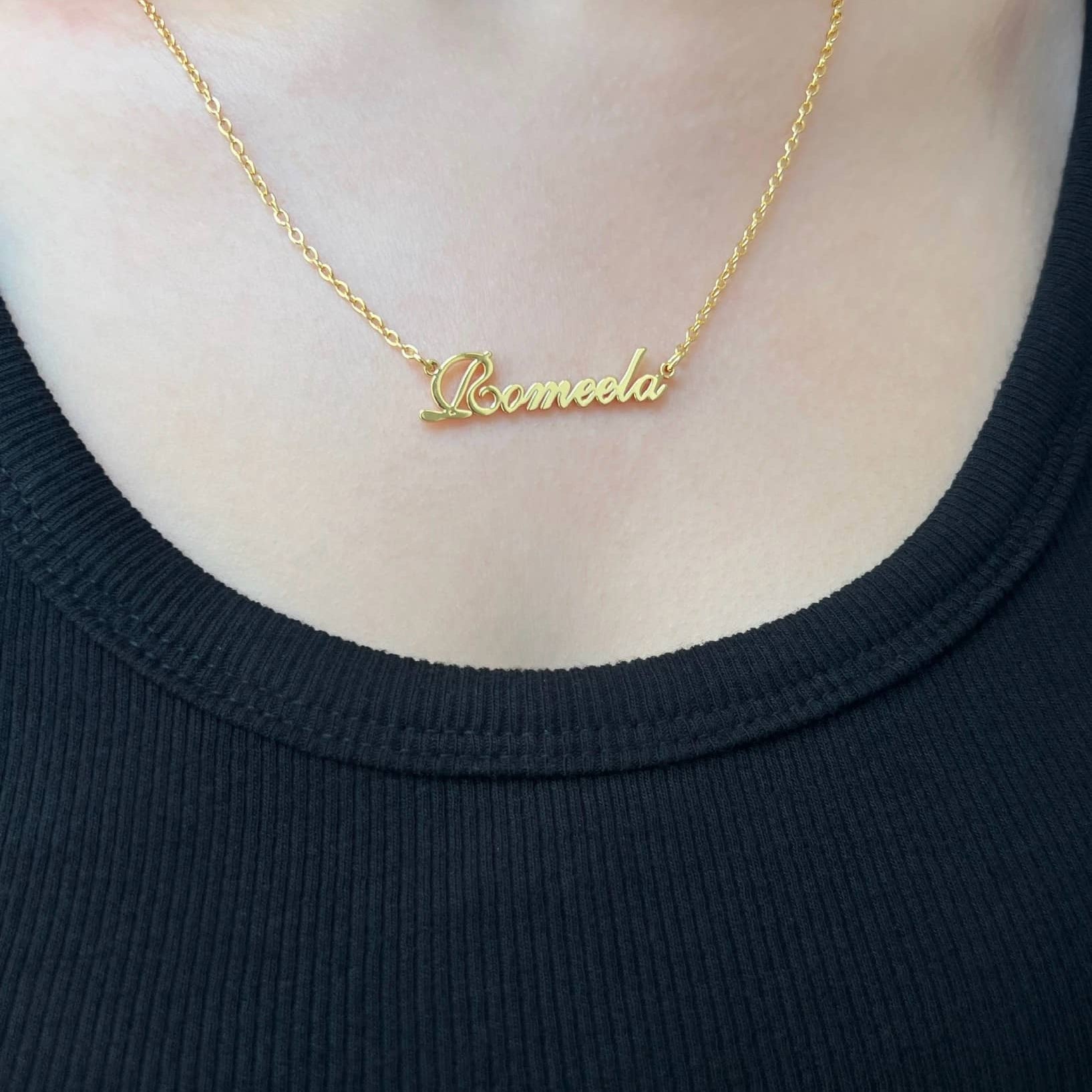 Jasmine Custom Name Necklace