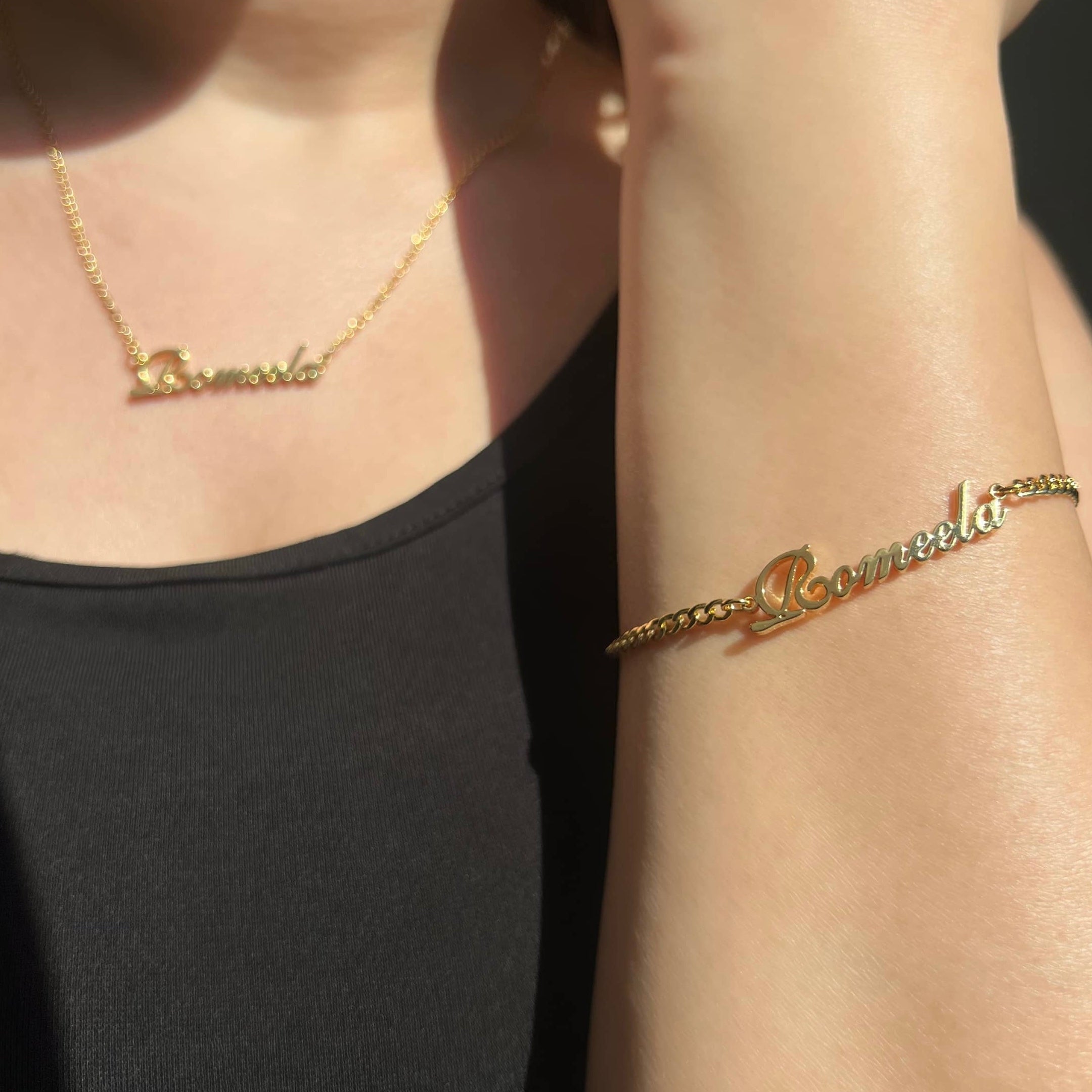 Jasmine Custom Name Bracelet