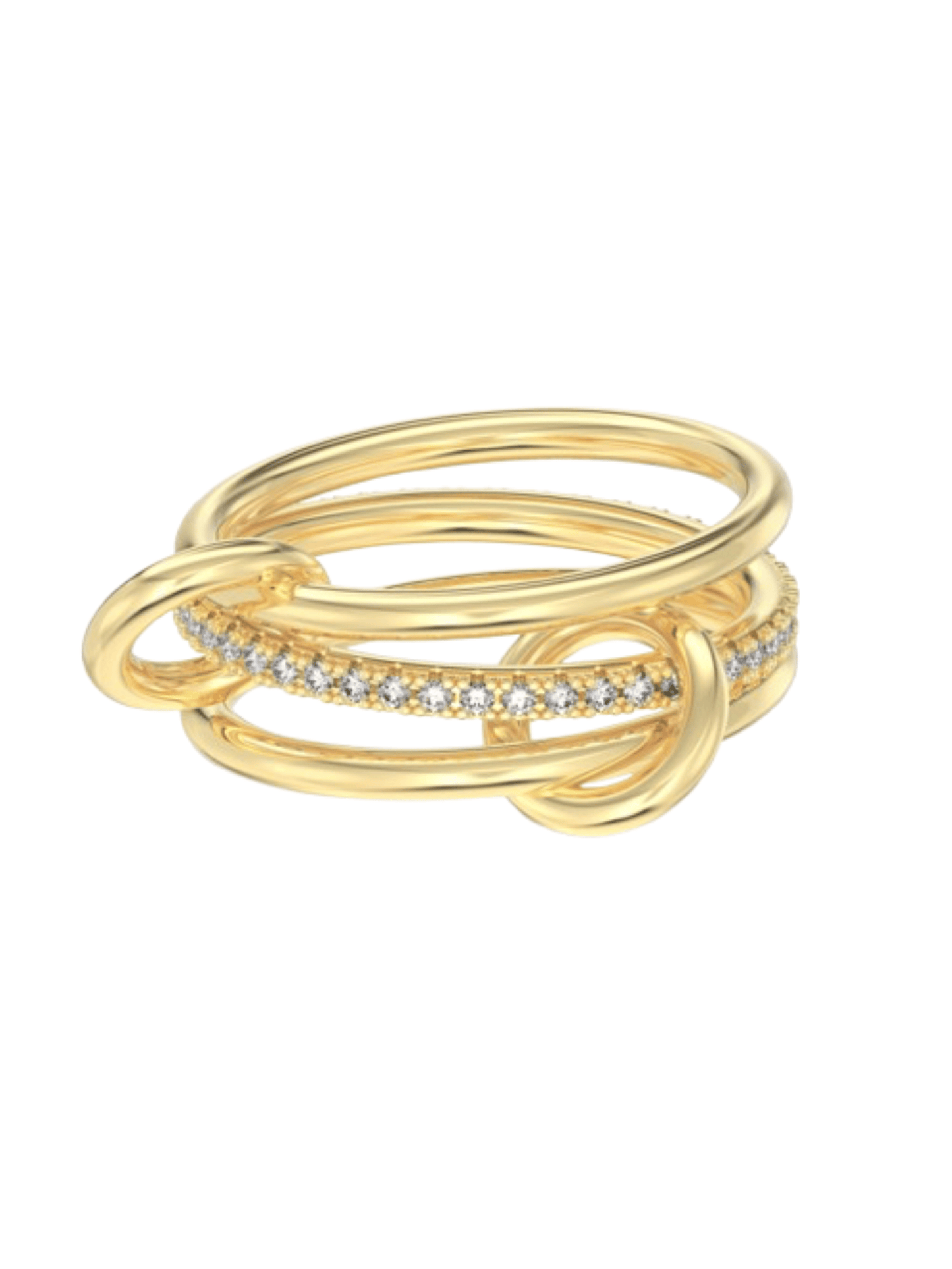 Nina Triple Band Sterling Silver Ring (Pre-Order)