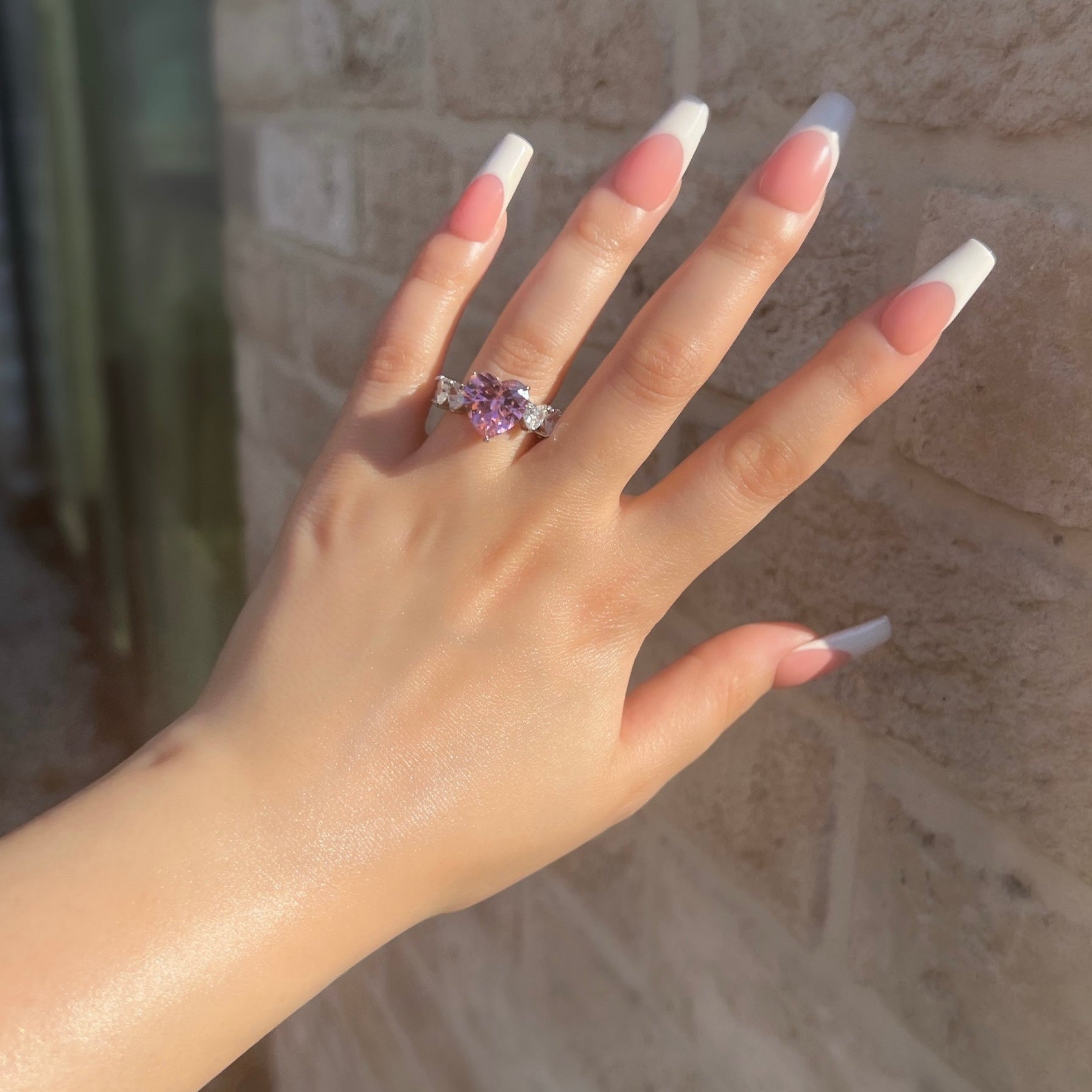 Princess Heart Ring- Pink