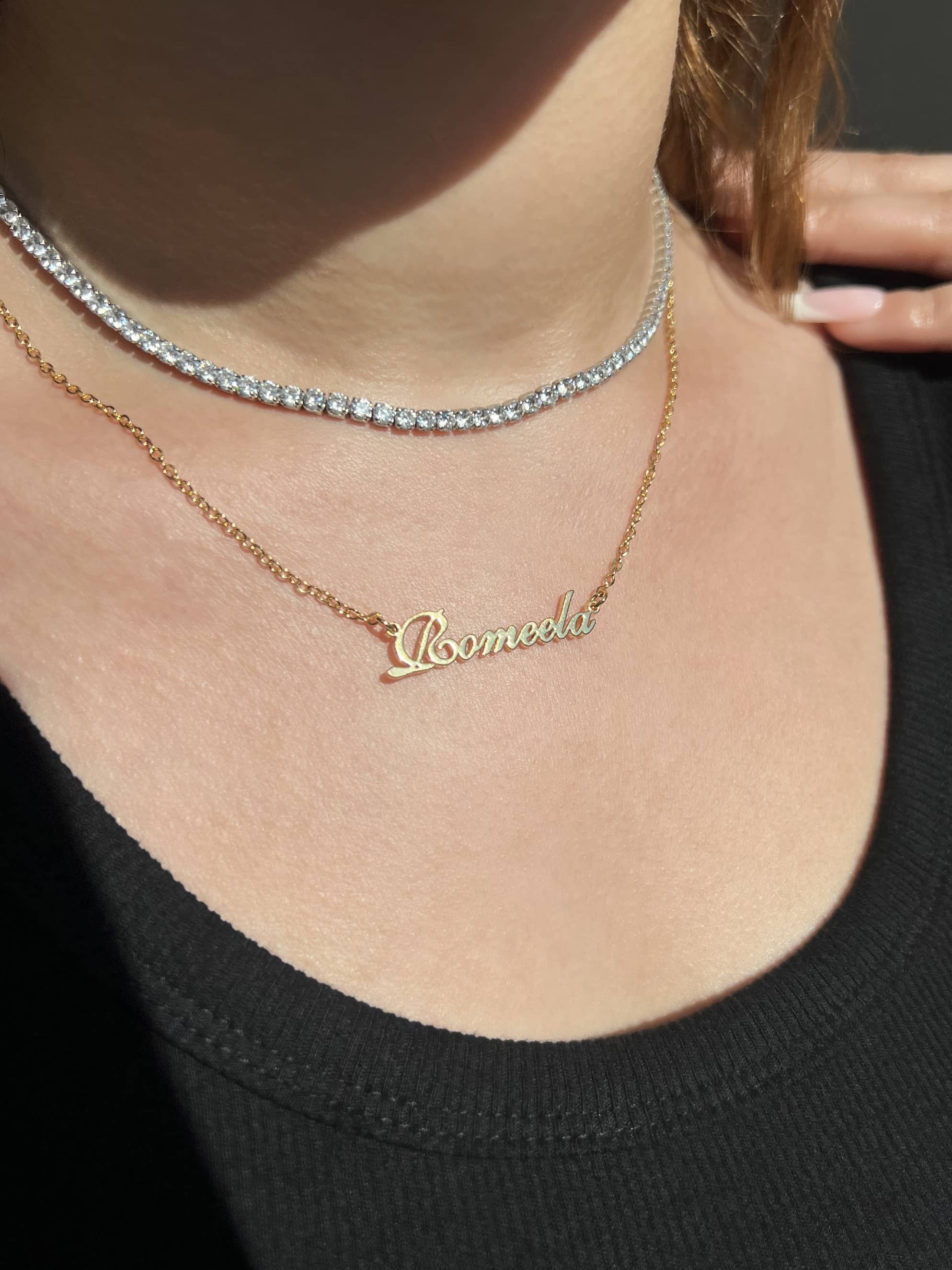 Jasmine Custom Name Necklace