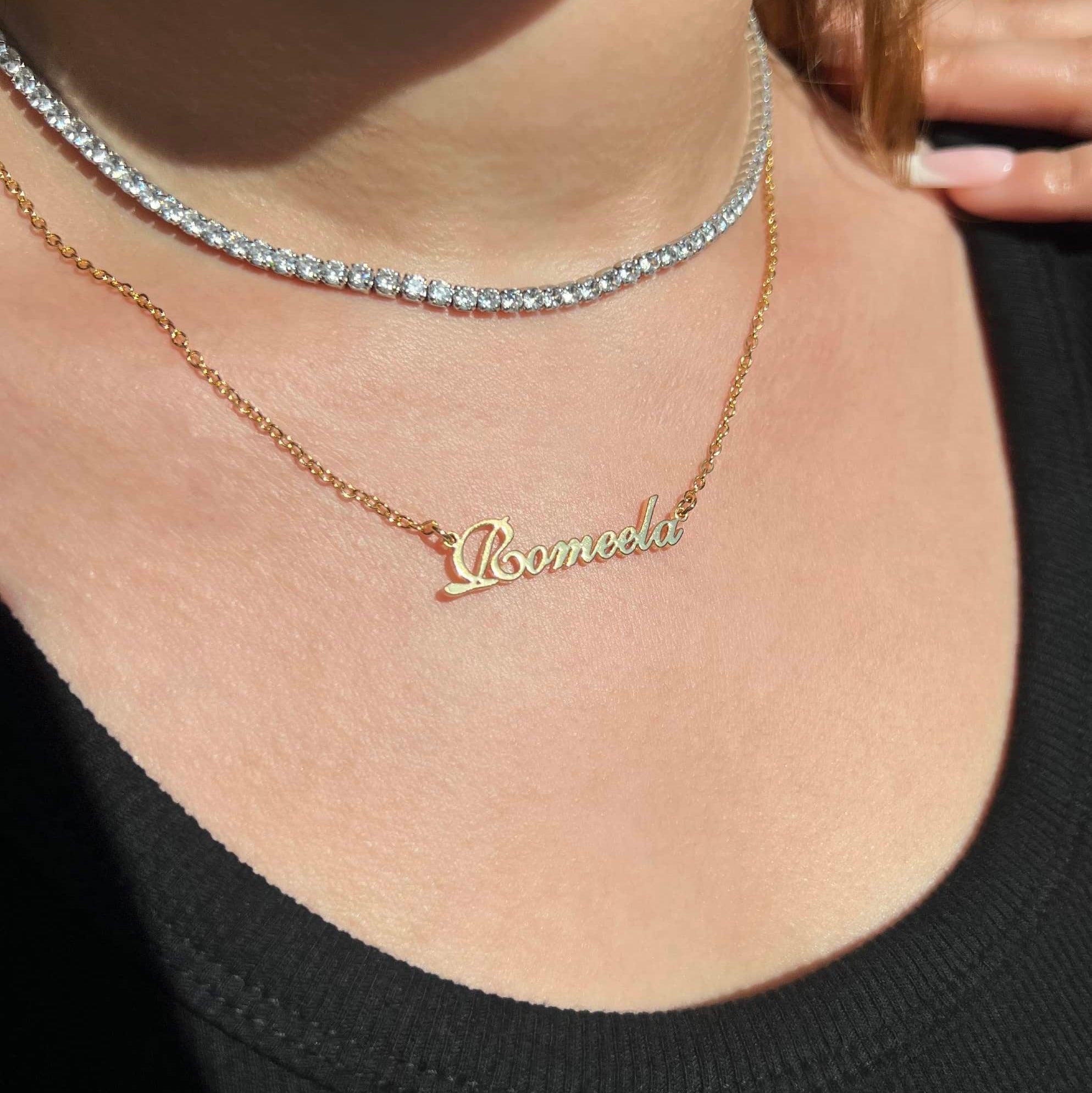 Jasmine Custom Name Necklace