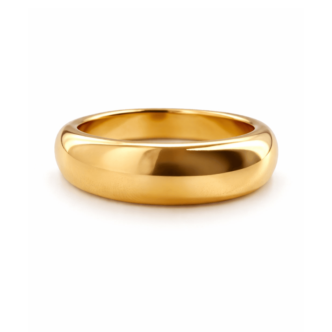 Julia Gold Dome Ring