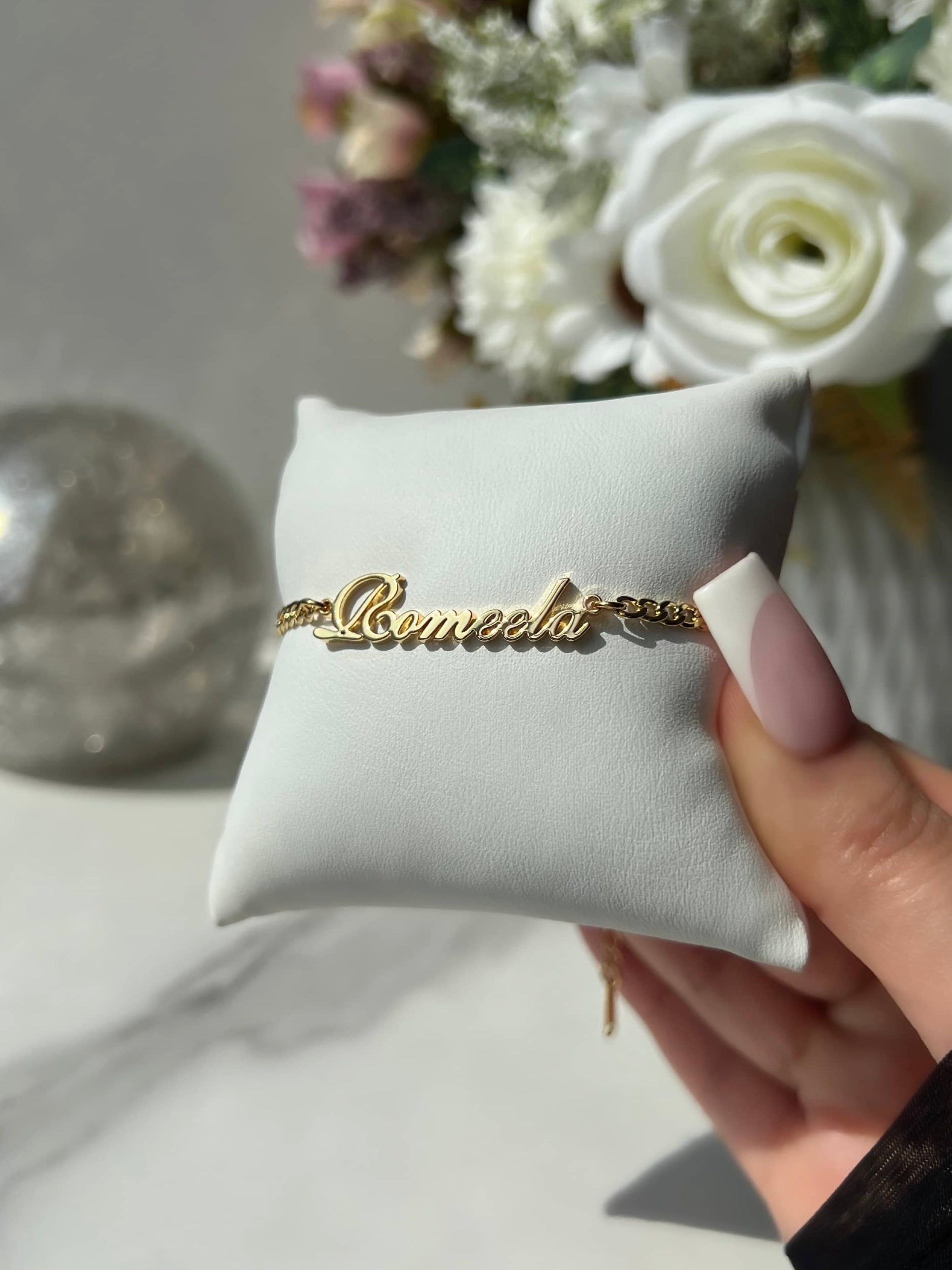 Jasmine Custom Name Bracelet