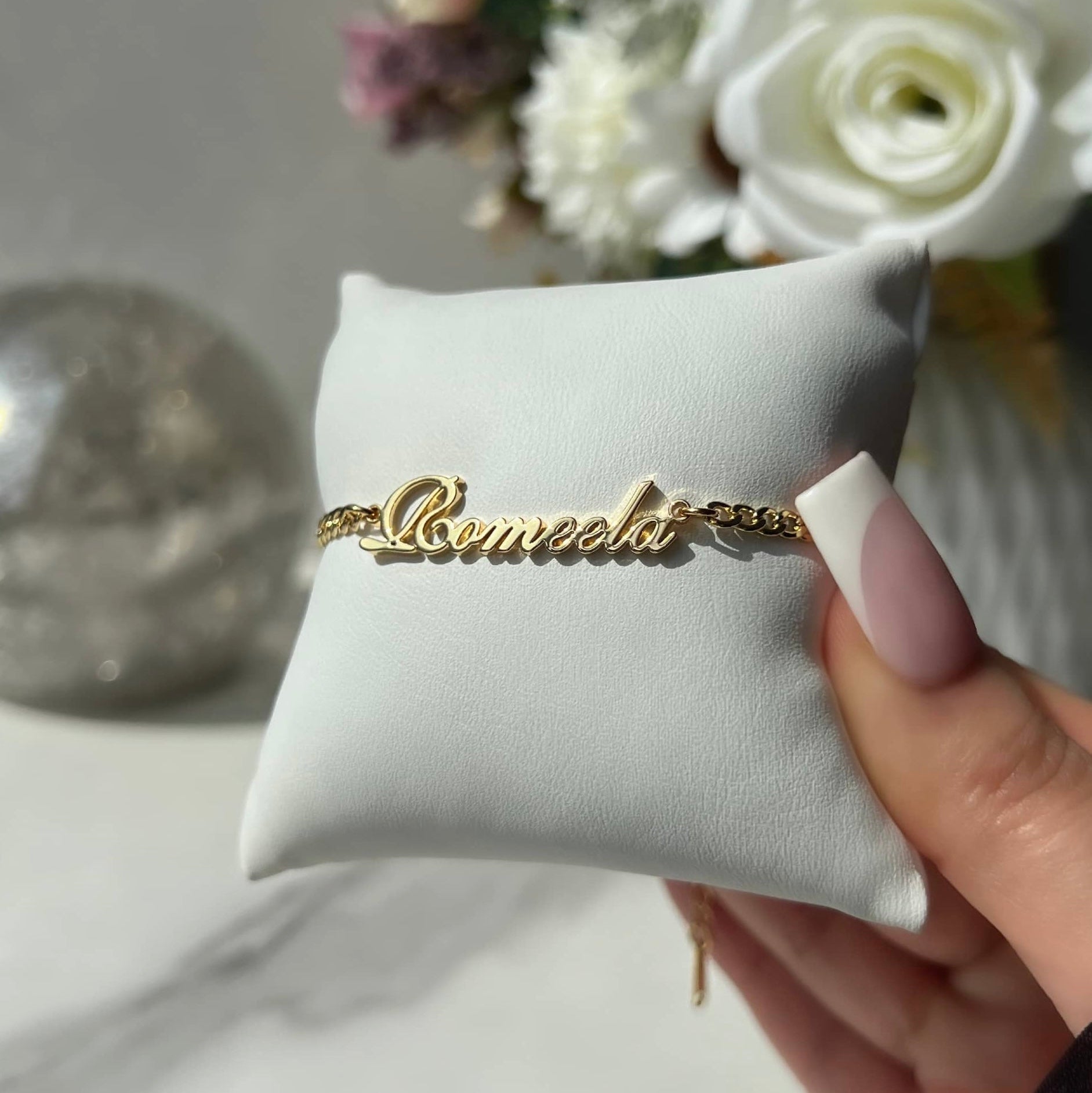 Jasmine Custom Name Bracelet