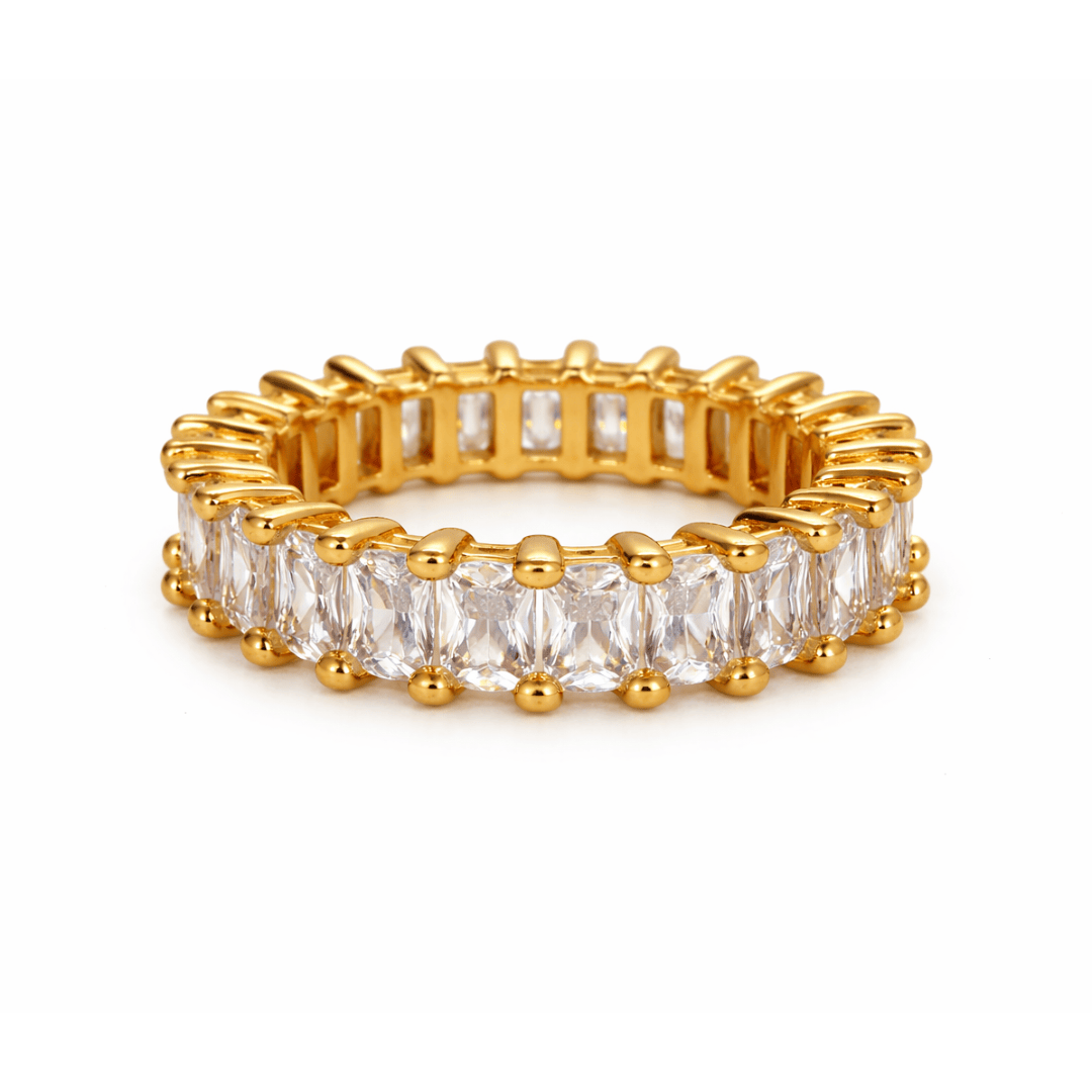 Cianá Gold Cubic Zirconia Ring