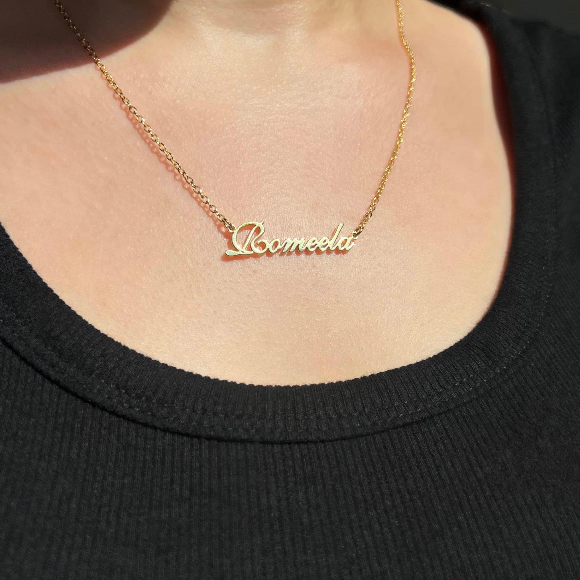 Jasmine Custom Name Necklace