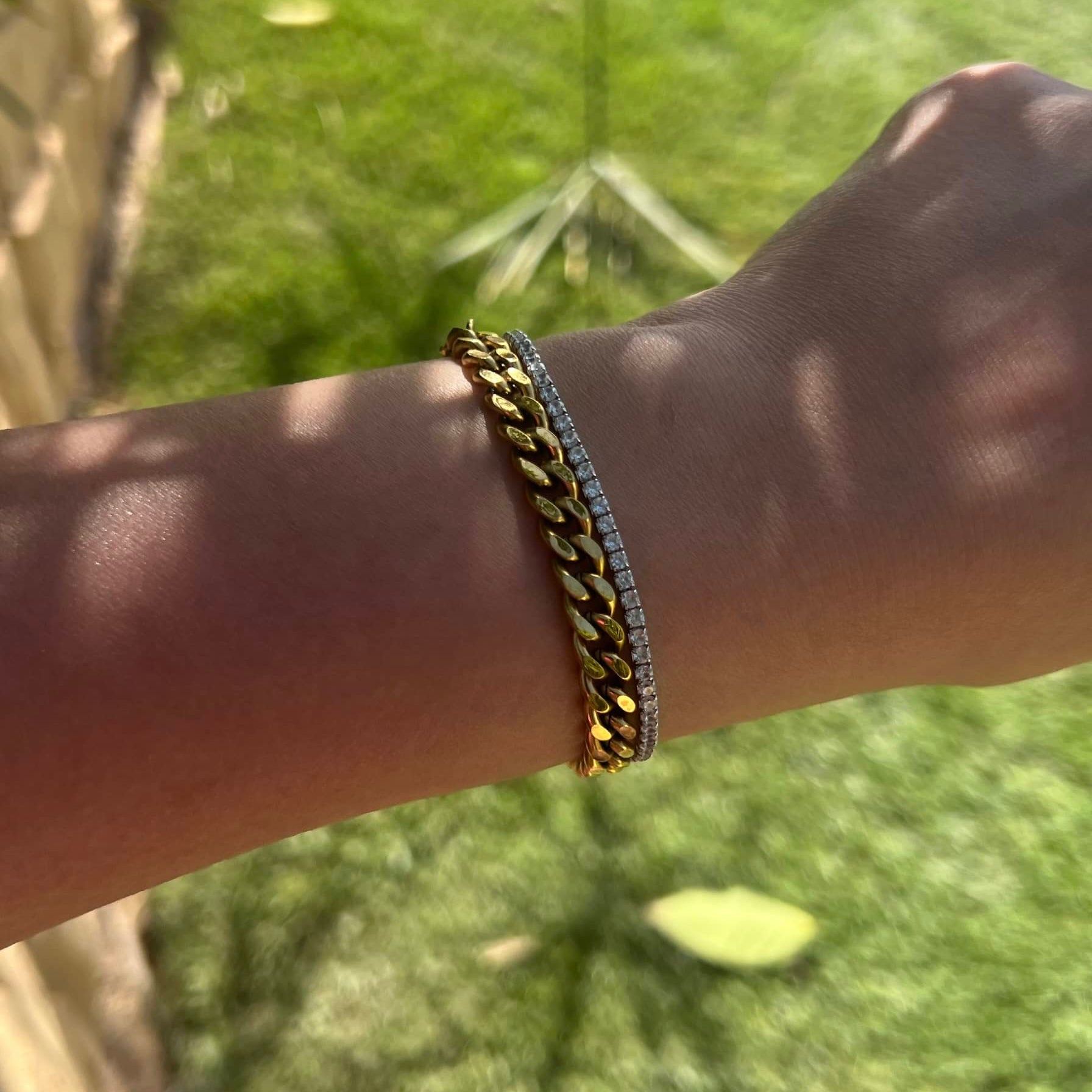 Ira 2mm Sterling Silver Tennis Bracelet- Silver