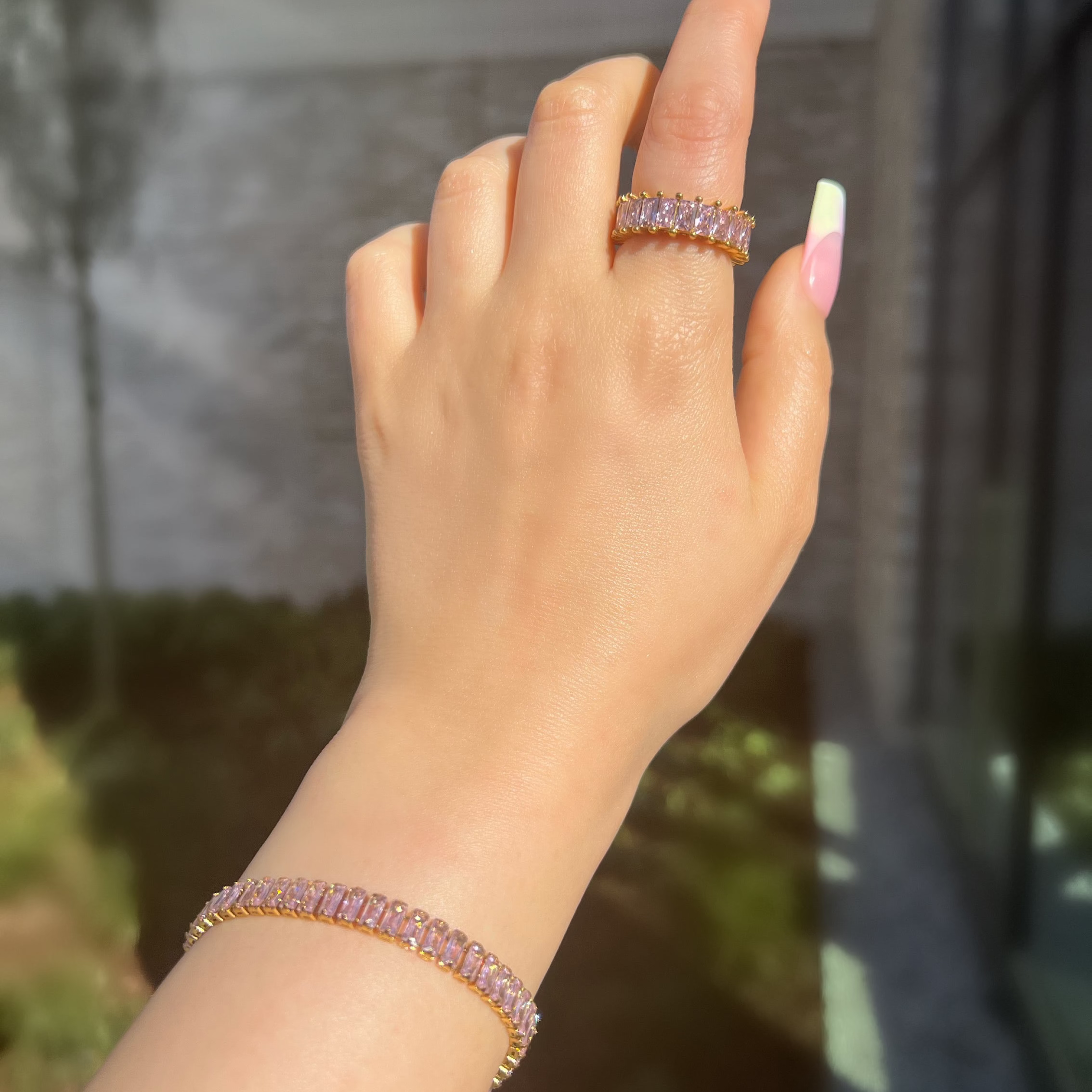 Baguette Tennis Bracelet