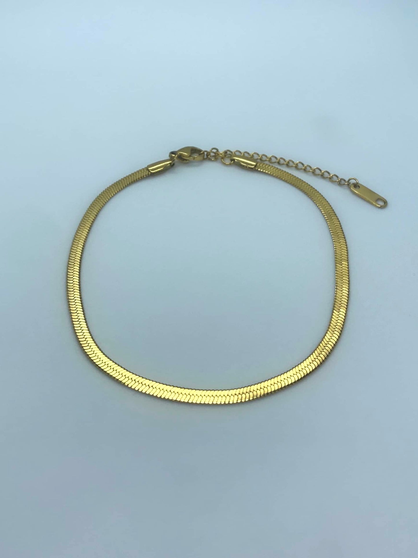 Snake Chain Anklet- Gold
