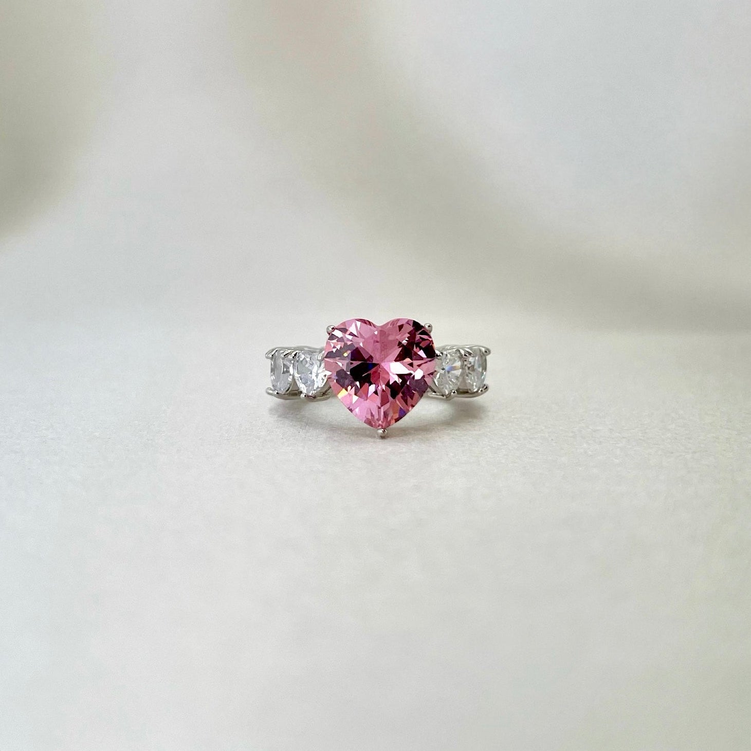 Princess Heart Ring- Pink