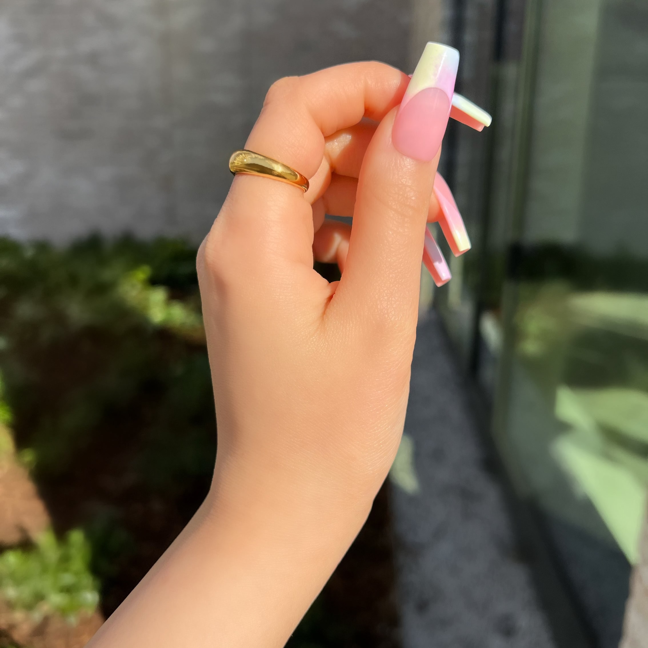 Julia Gold Dome Ring