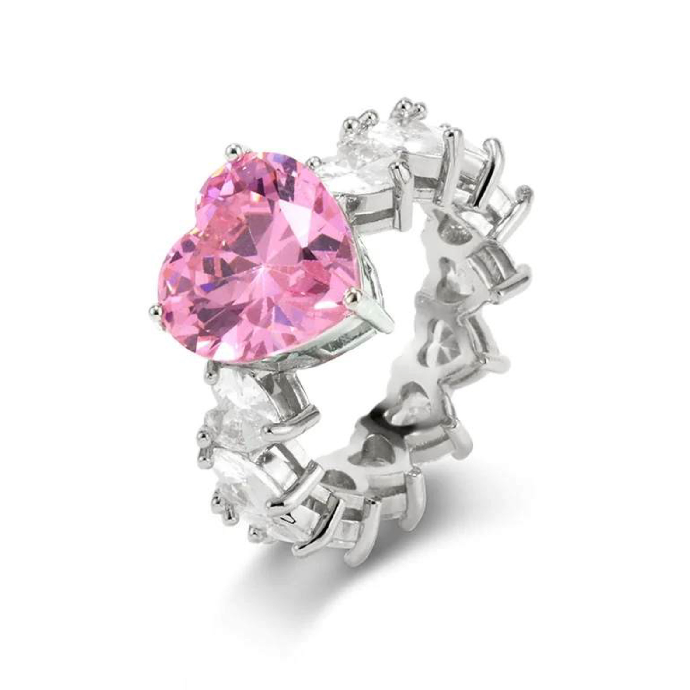 Princess Heart Ring- Pink