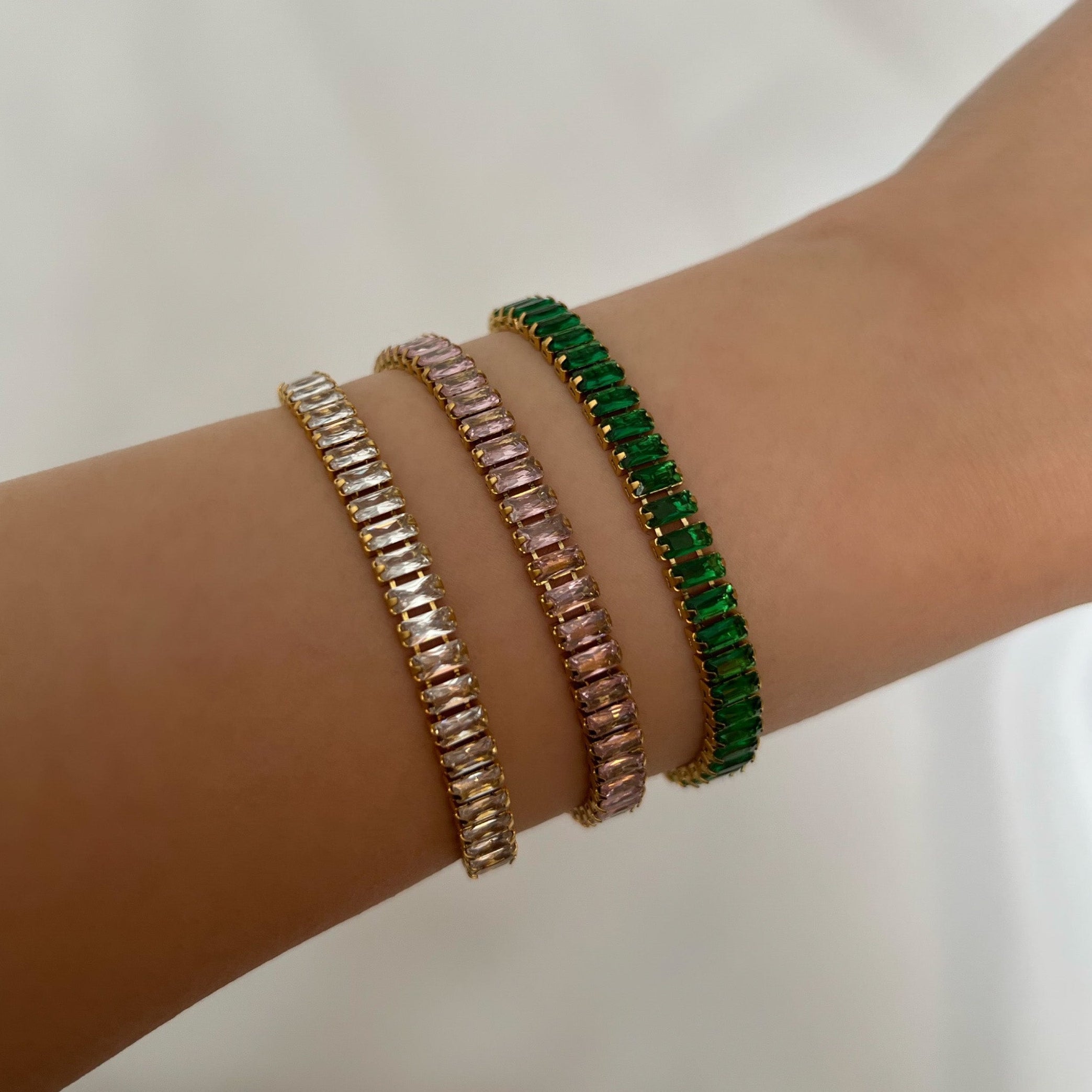 Baguette Tennis Bracelet