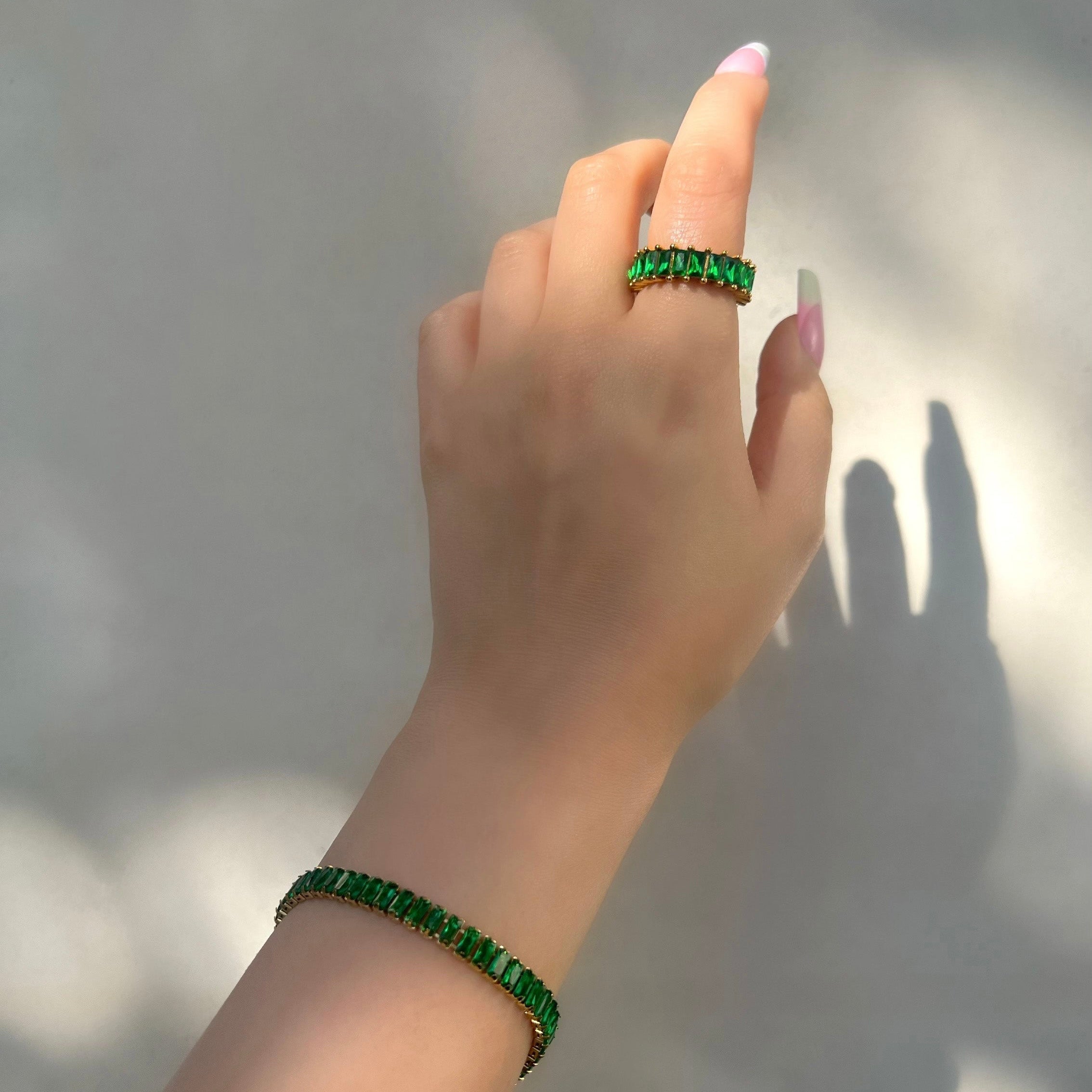 Baguette Tennis Bracelet