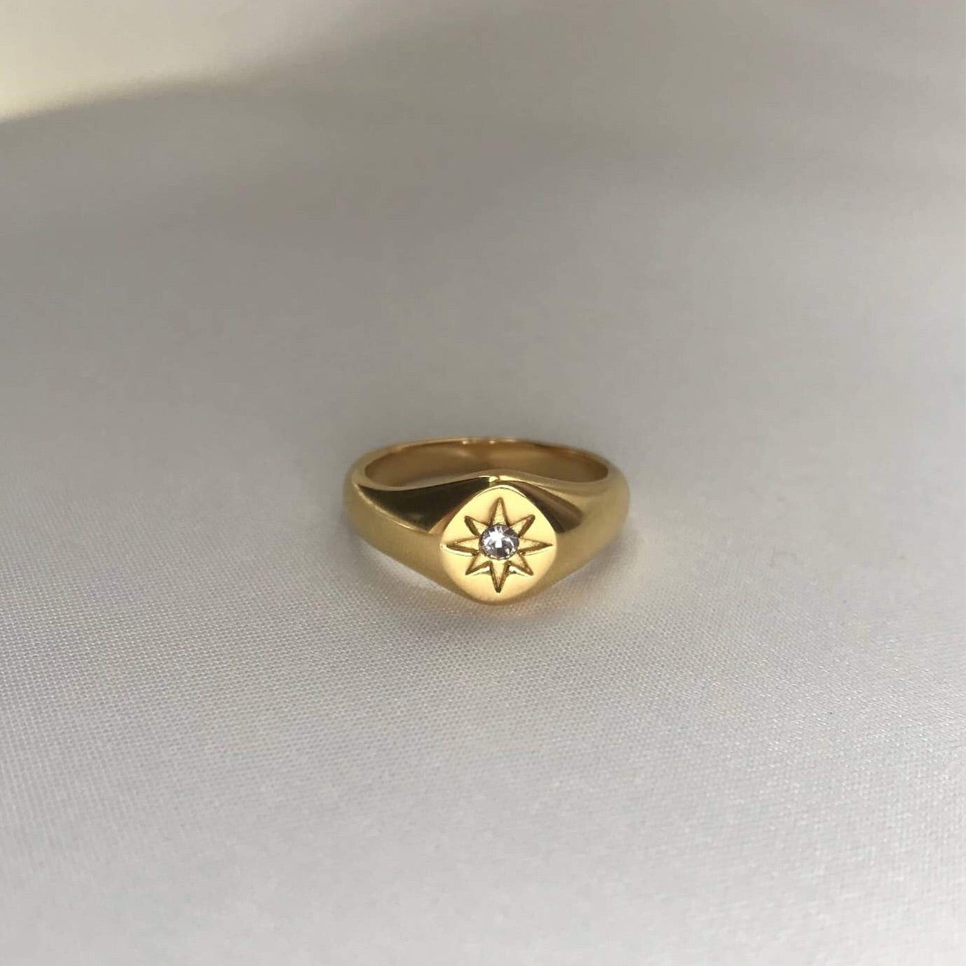 Starlight Signet Ring