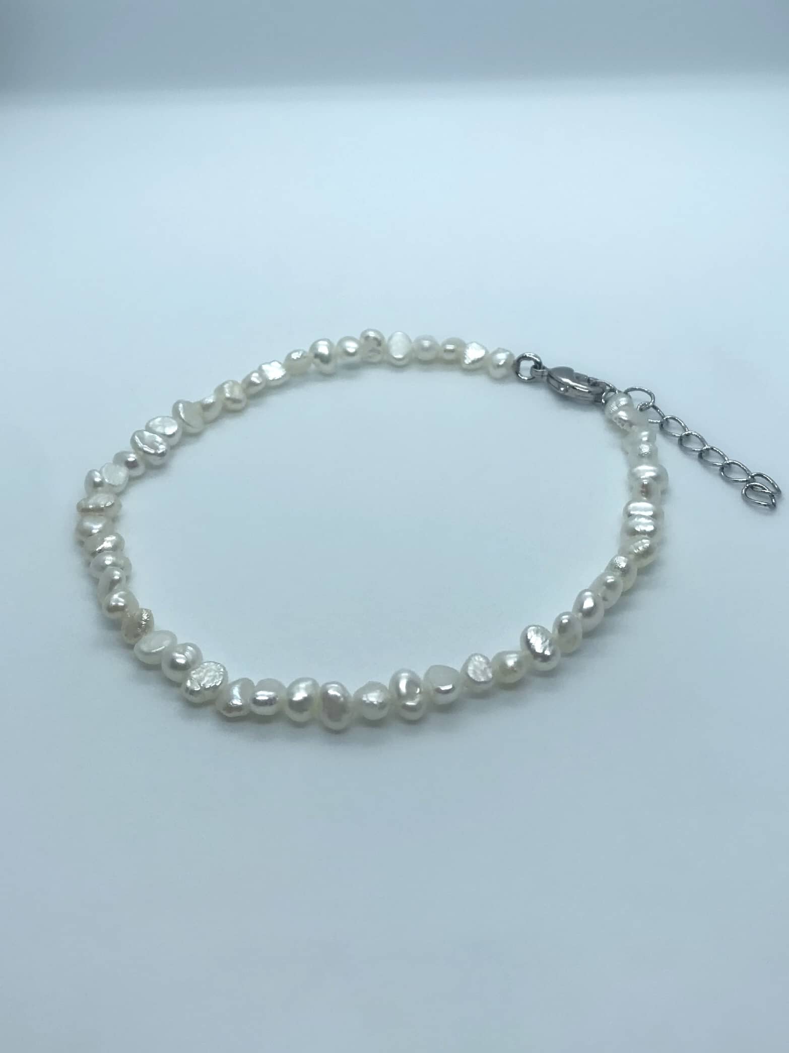 Nia Irregular Pearl Anklet