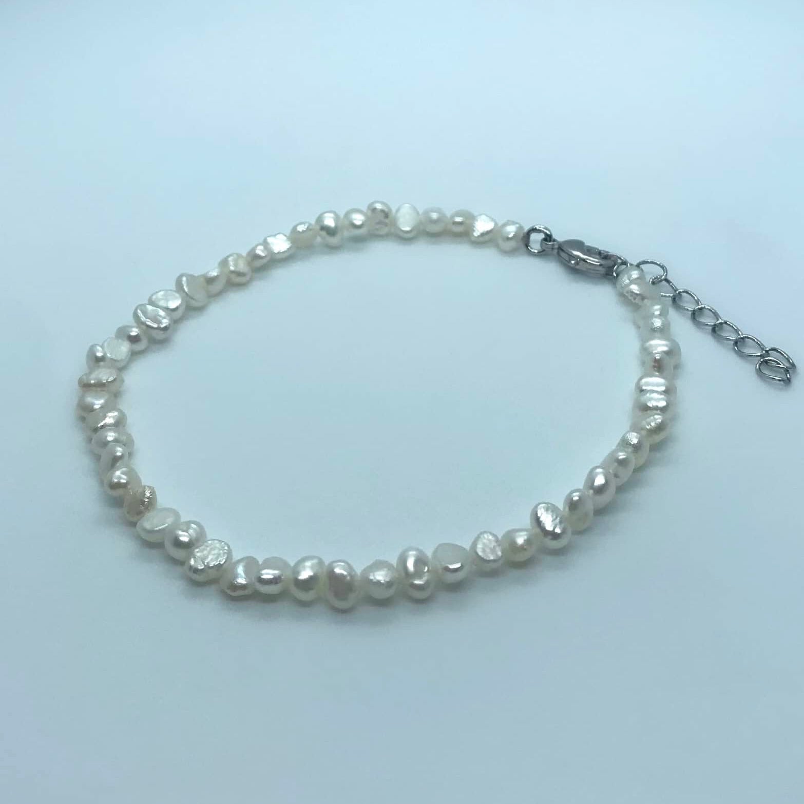 Nia Irregular Pearl Anklet