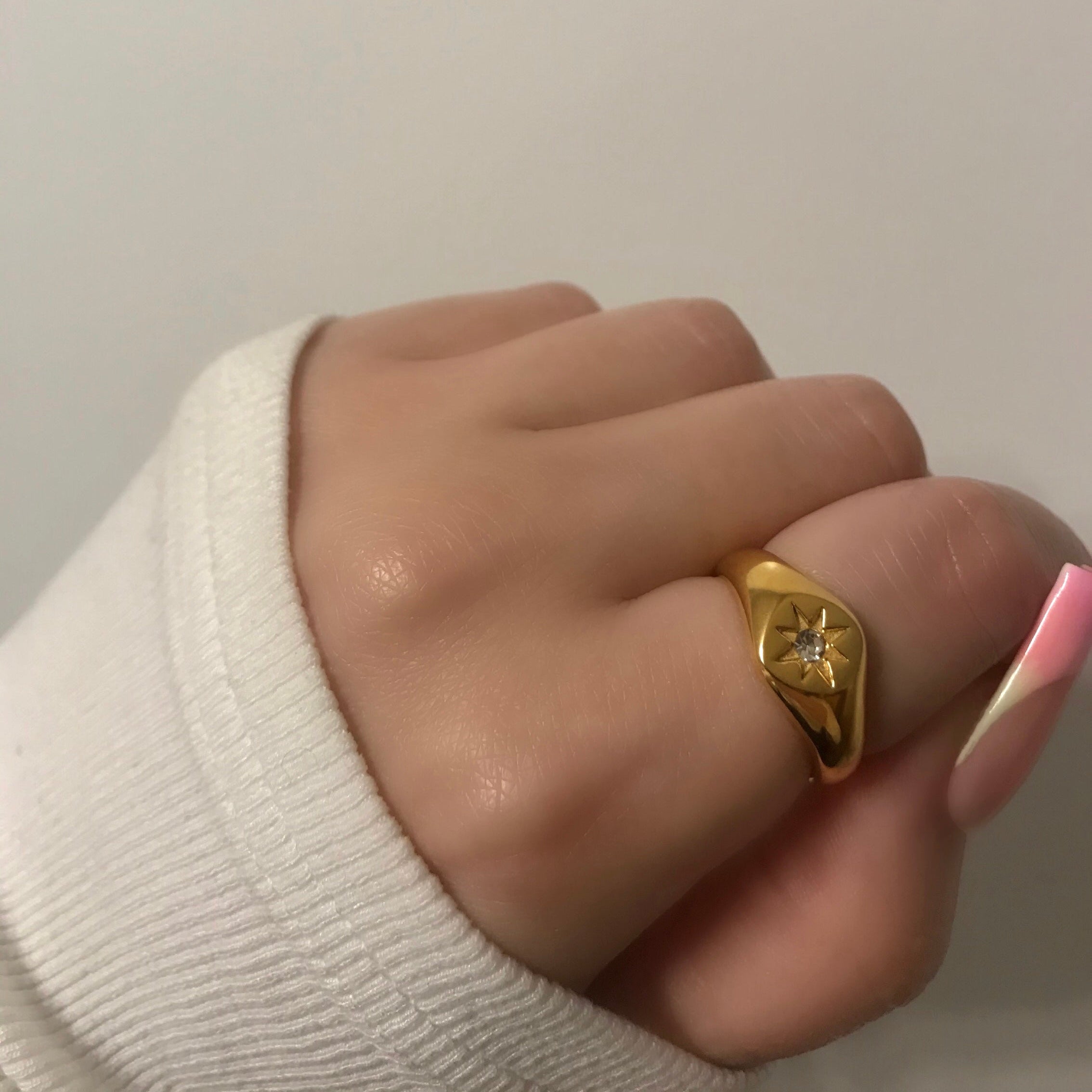 Starlight Signet Ring