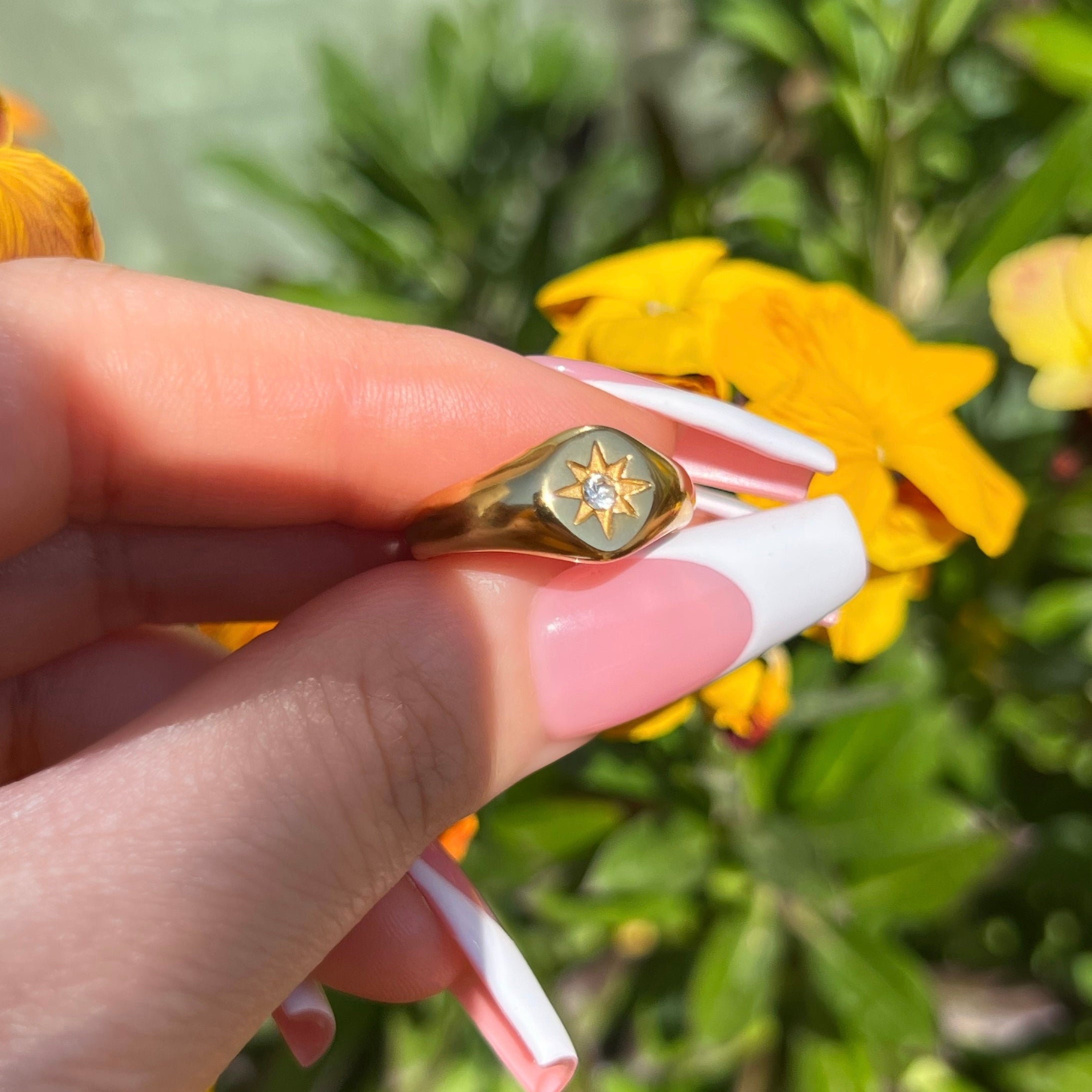 Starlight Signet Ring