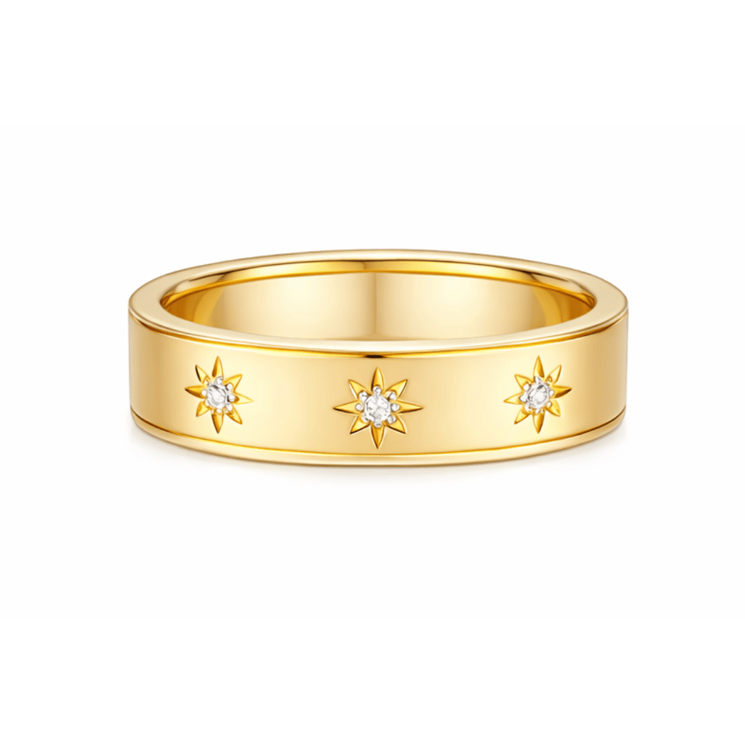 Starlight Band Ring