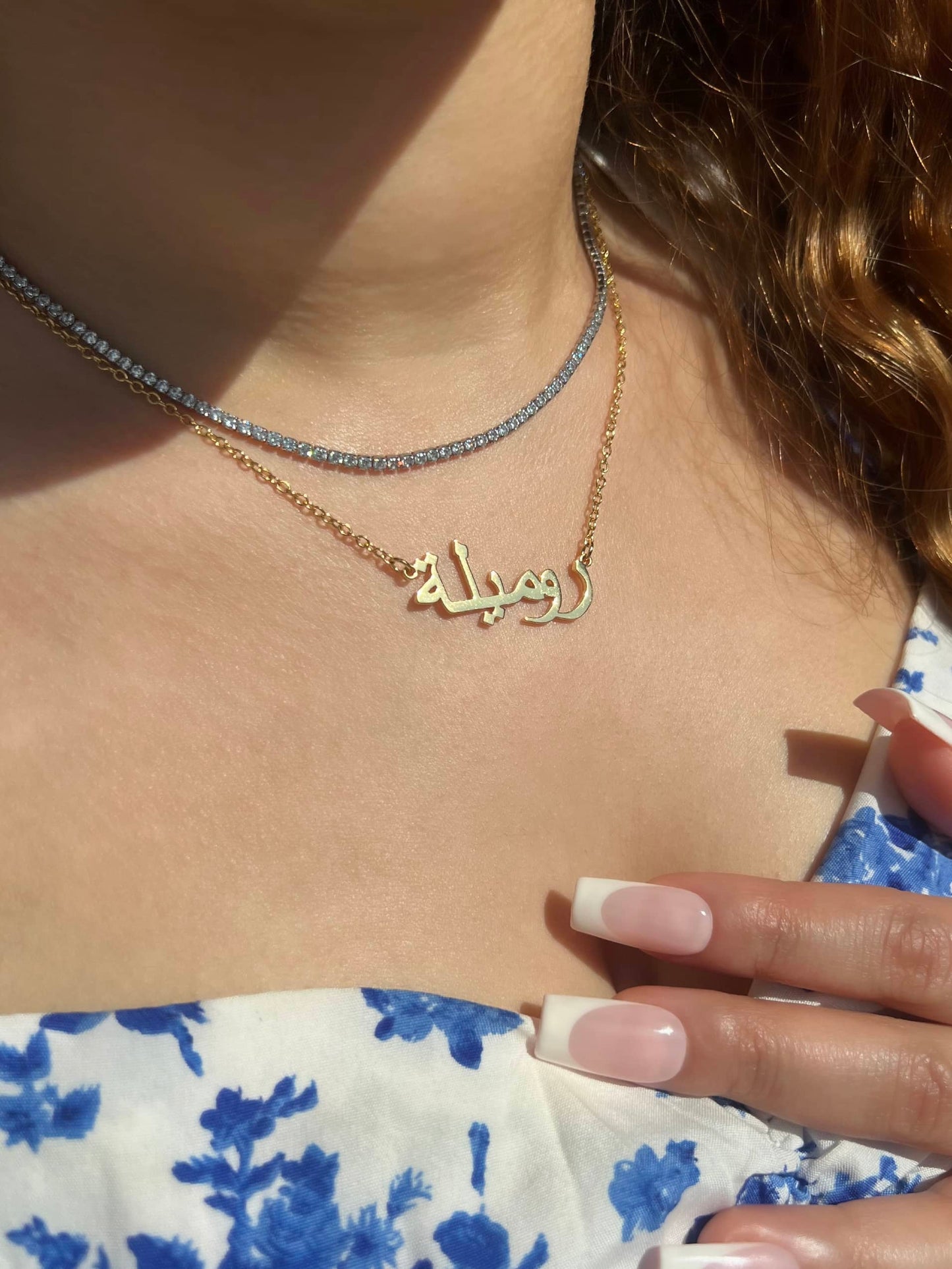 Dilara Sterling Silver Tennis Necklace- 2mm (Pre-Order)