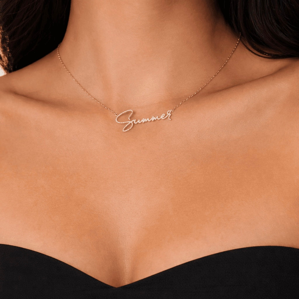 Cara Icy Custom Name Necklace