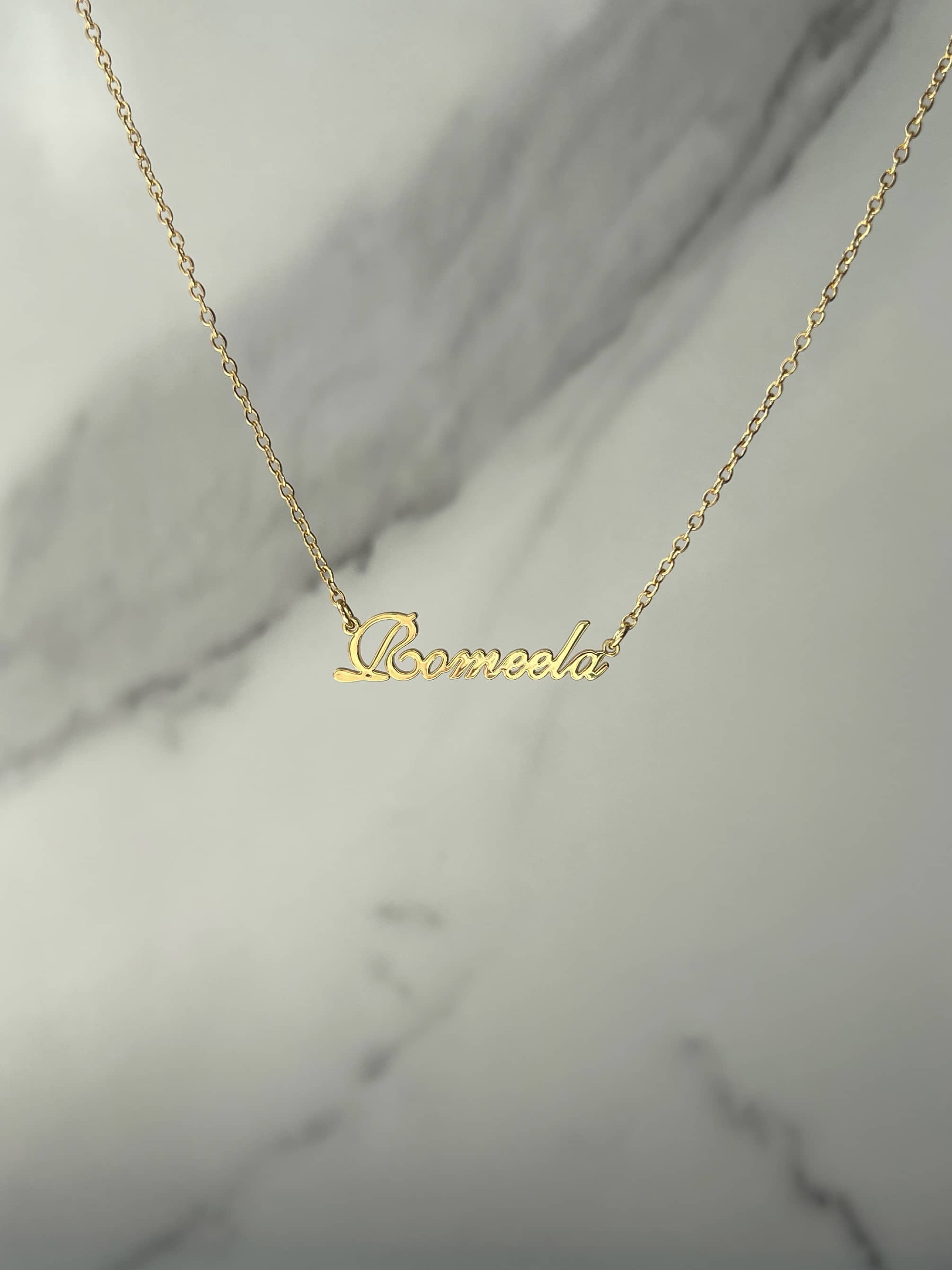 Jasmine Custom Name Necklace