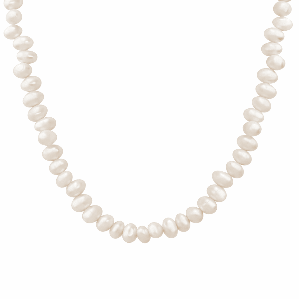 Nia Irregular Pearl Necklace