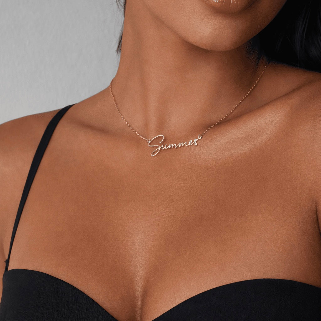 Cara Icy Custom Name Necklace