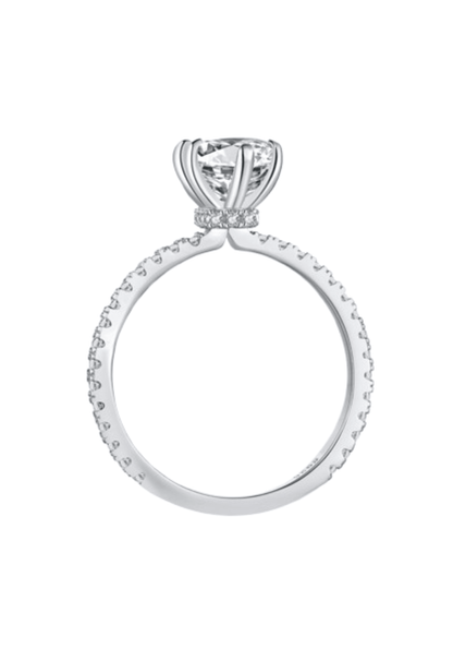 Farah Marquise Cut Sterling Silver Ring- Silver (Pre-Order)