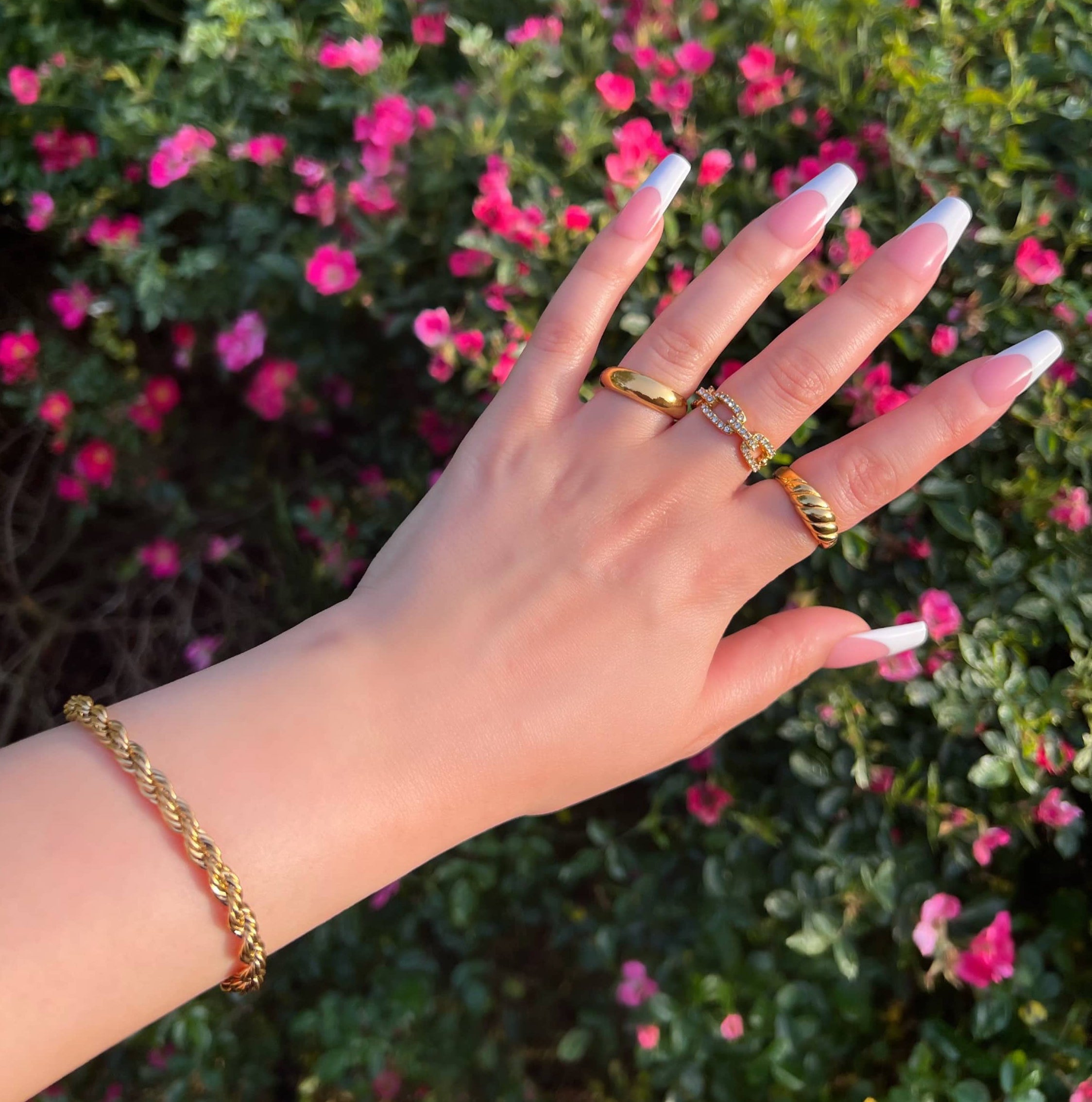 Julia Gold Dome Ring