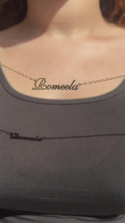 Jasmine Custom Name Necklace