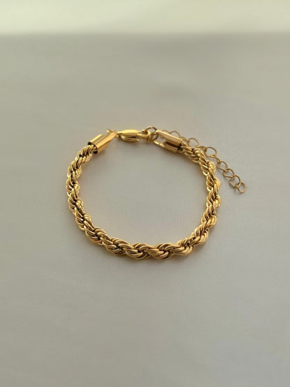 Twist Rope Chain Bracelet