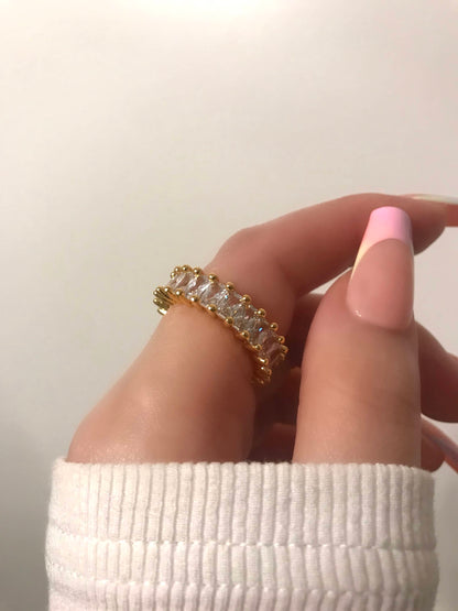 Cianá Gold Cubic Zirconia Ring