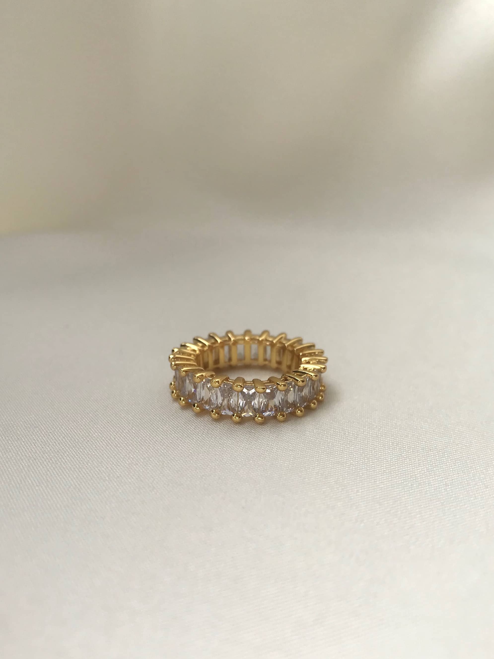 Cianá Gold Cubic Zirconia Ring