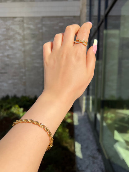 Twist Rope Chain Bracelet