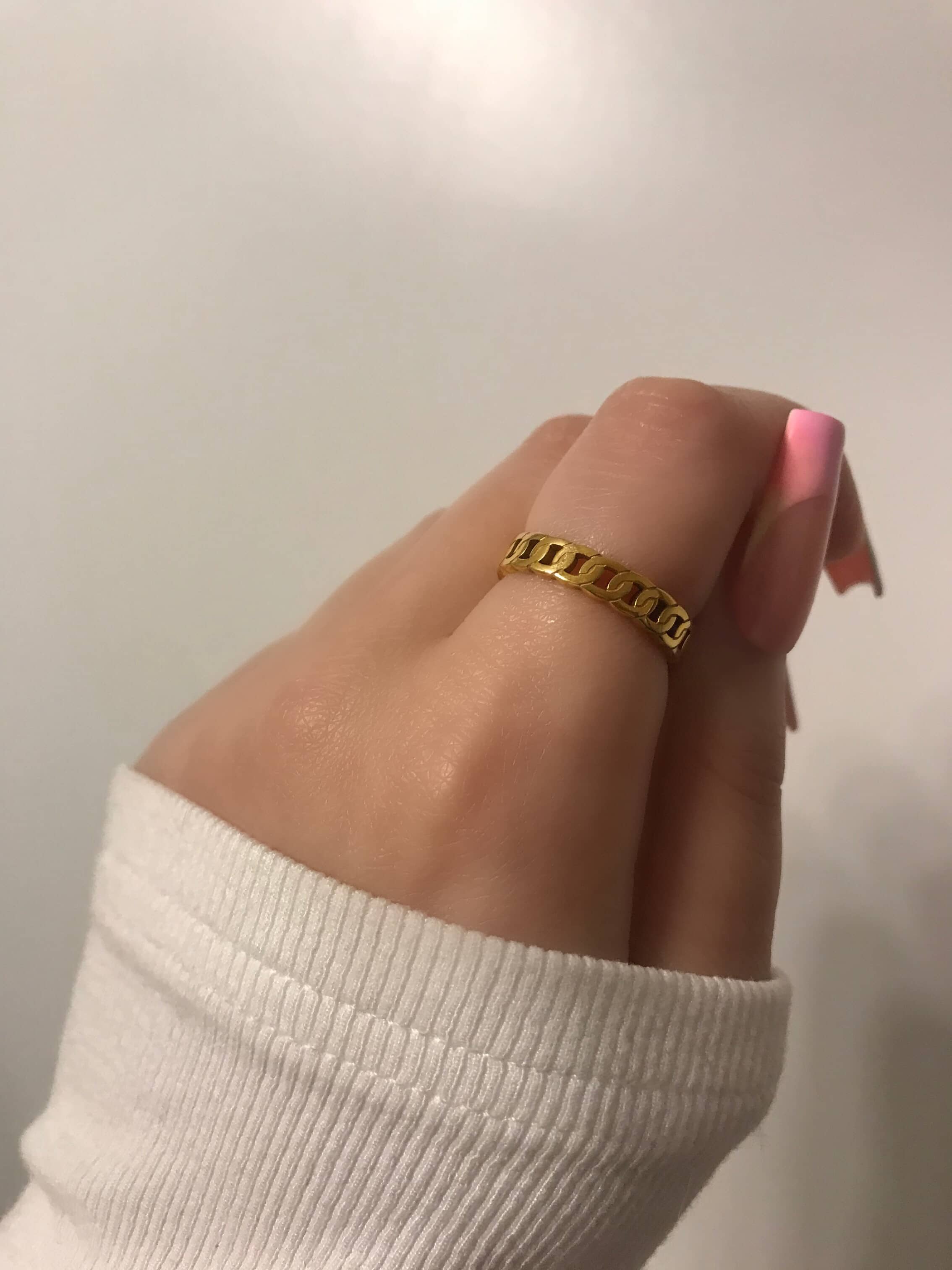 Classic Cuban Chain Ring