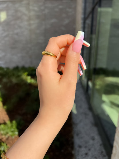Julia Gold Dome Ring