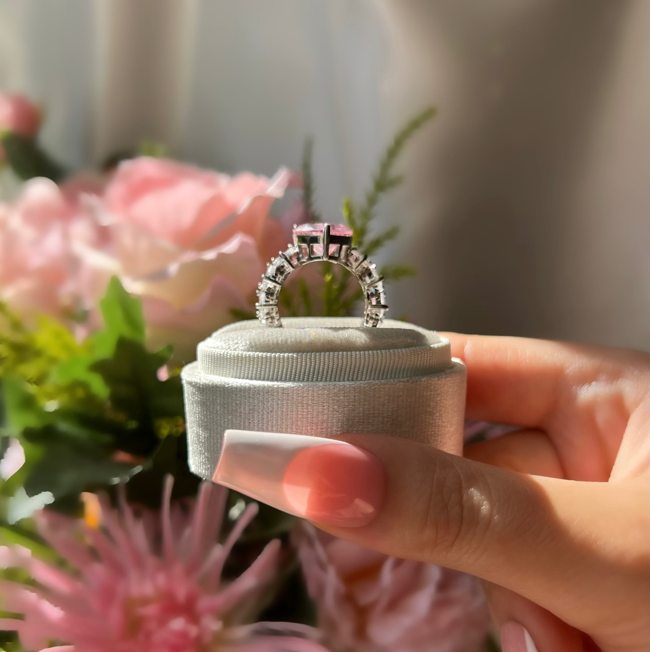 Princess Heart Ring- Pink