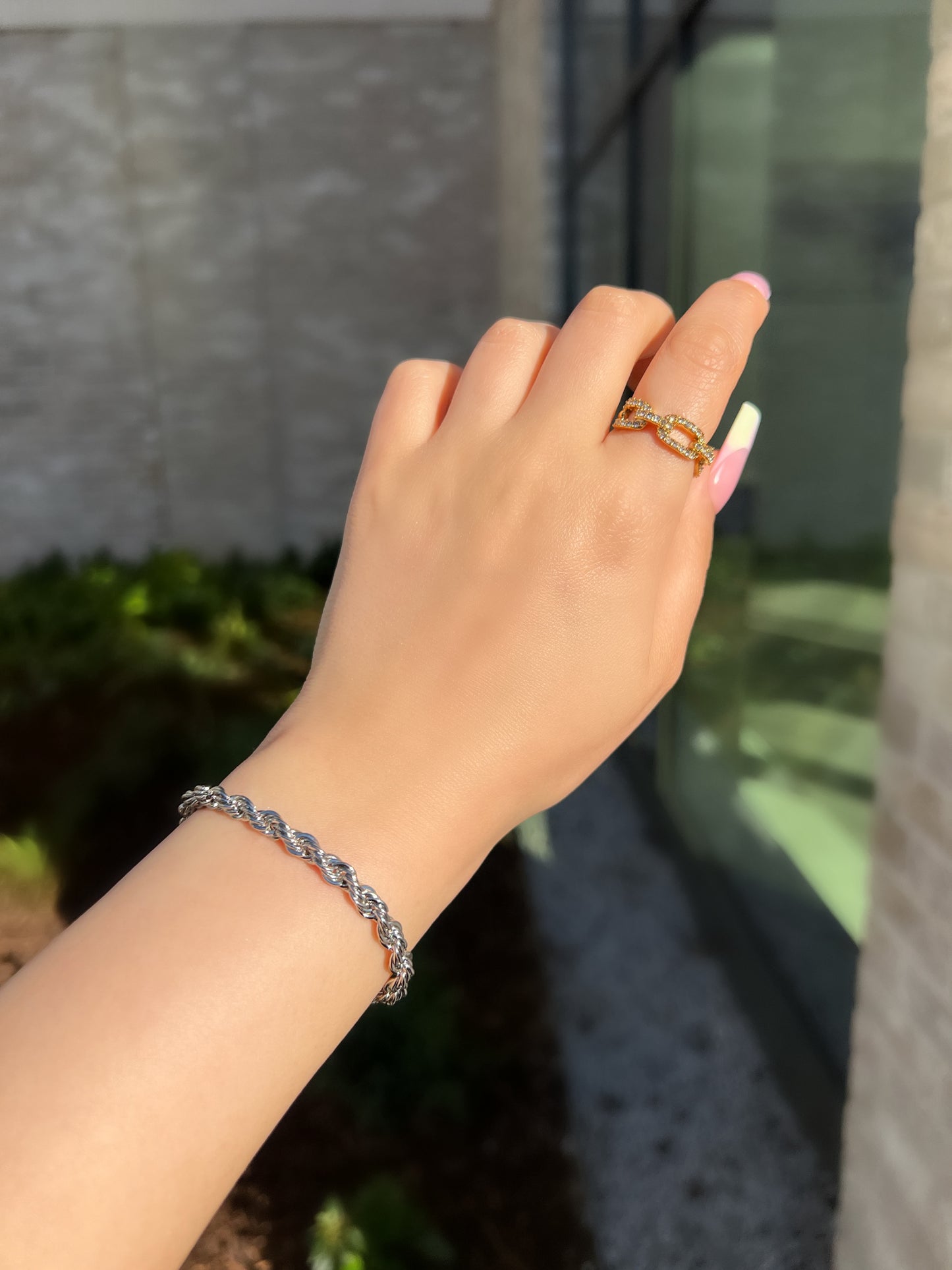 Twist Rope Chain Bracelet