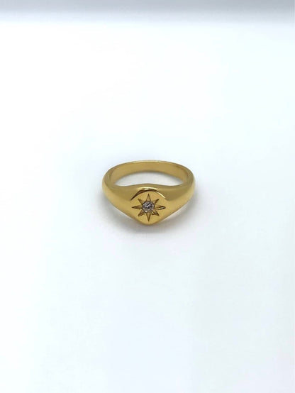 Starlight Signet Ring