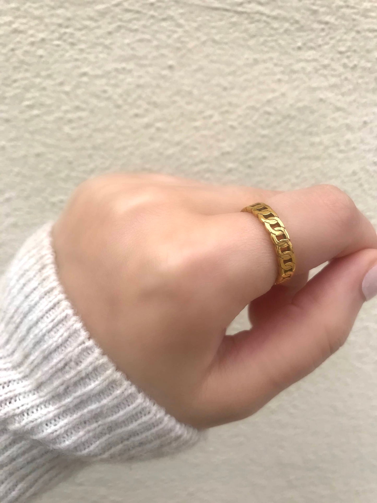 Classic Cuban Chain Ring
